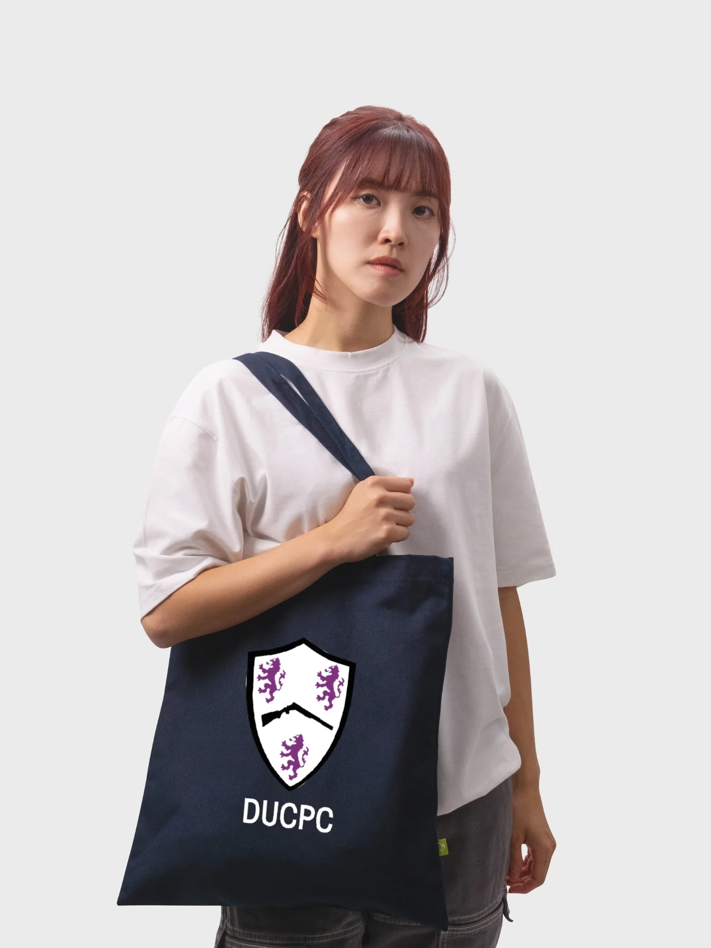 Durham University Clay Pigeon Shooting Club Organic Cotton Printed Tote Bag - Image 2