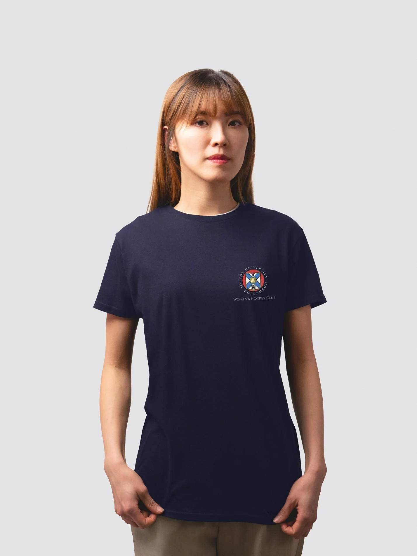 Edinburgh University Women's Hockey Club Unisex Organic Cotton T-Shirt - Image 5