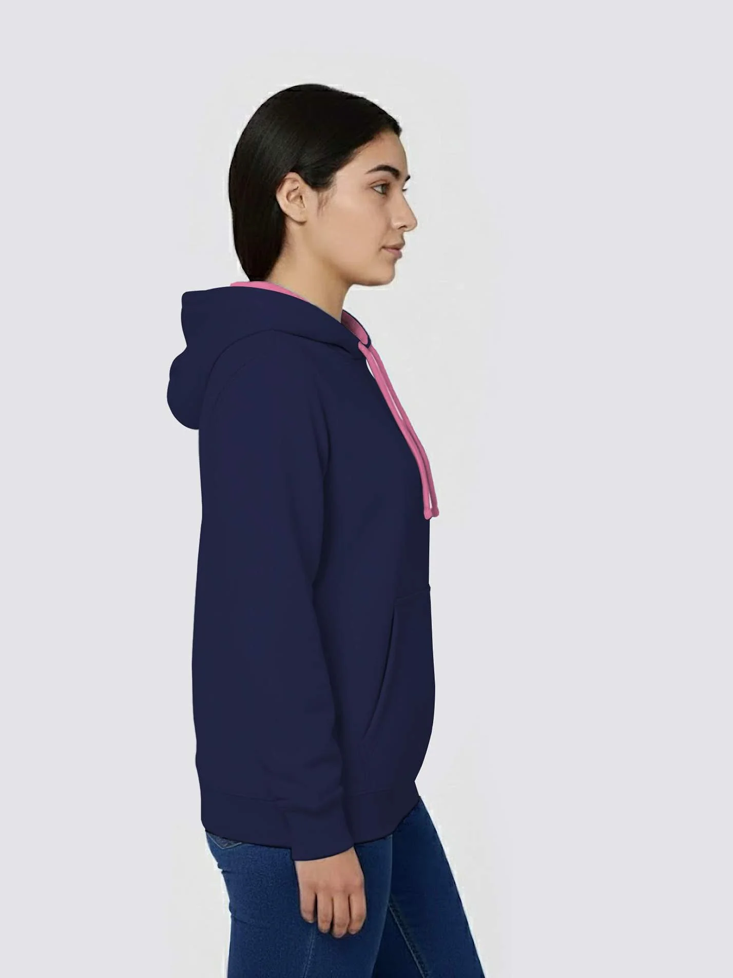 Pembroke College Oxford JCR Contrast Hoodie - Image 4