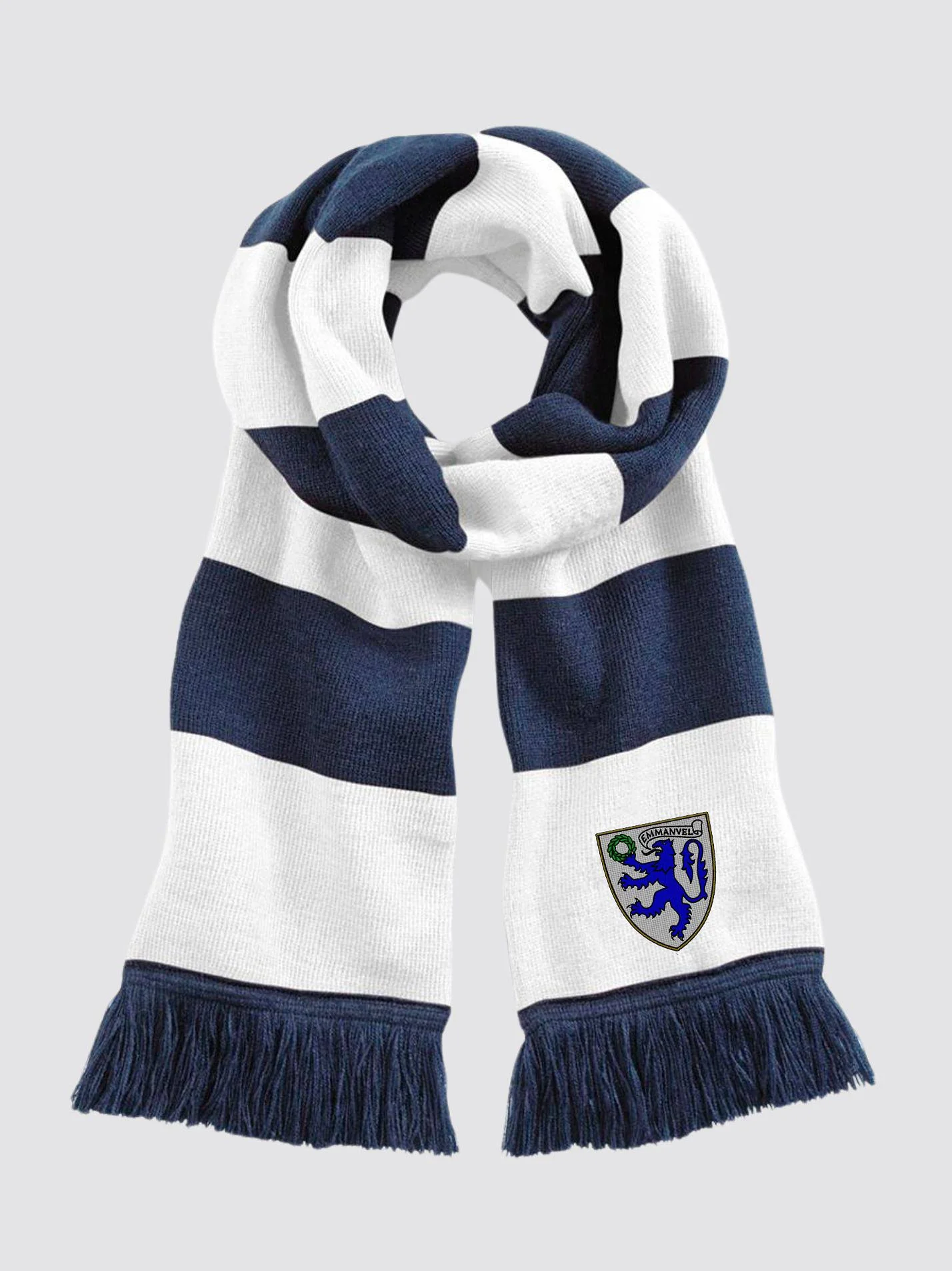 Emmanuel College Cambridge MCR Striped Scarf