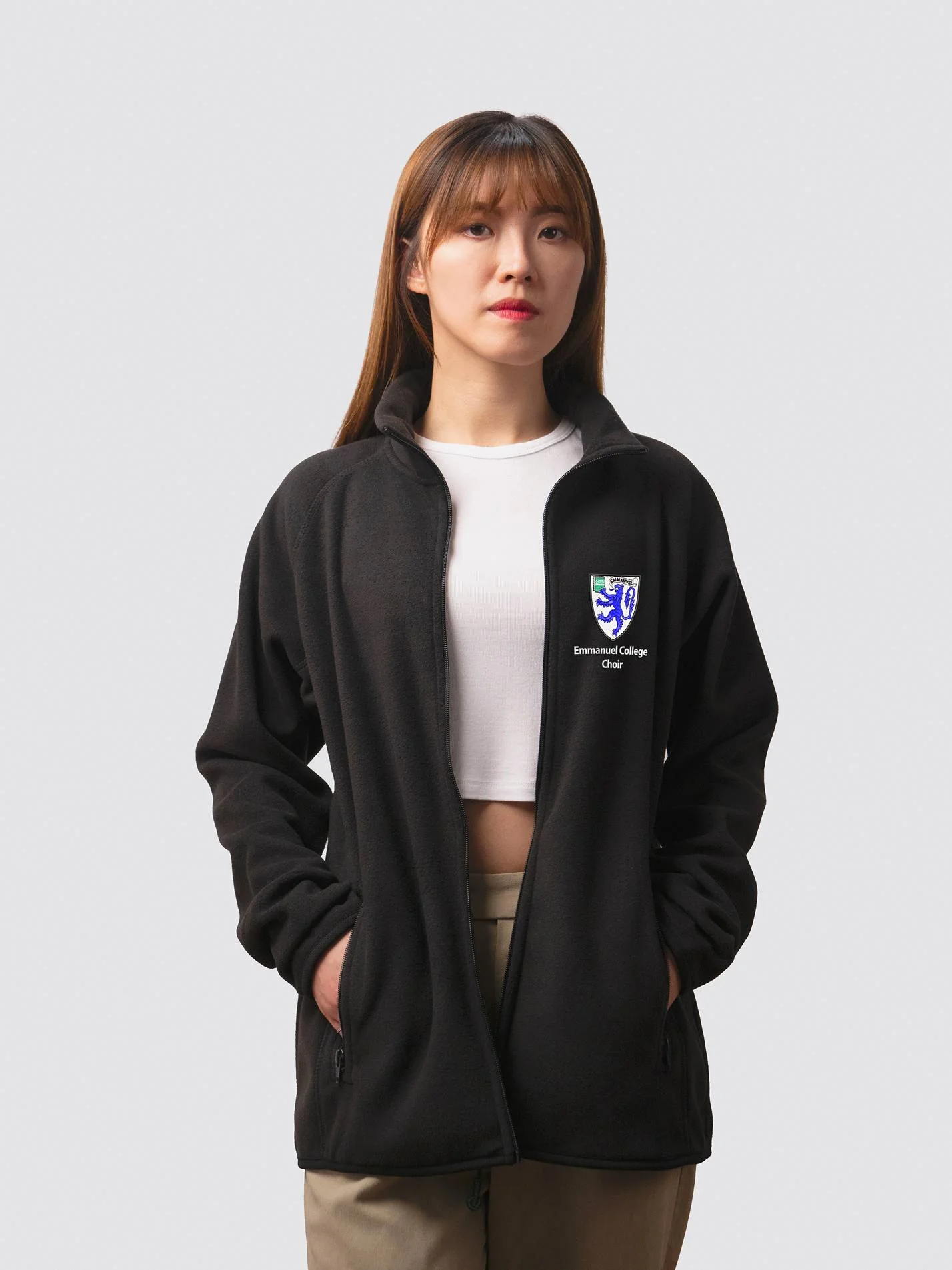 Emmanuel College Choir Sustainable Unisex Full Zip Fleece
