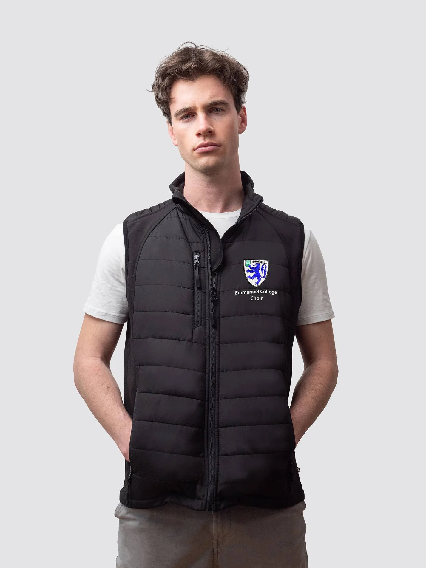 Emmanuel College Choir Sustainable Unisex Gilet Puffer