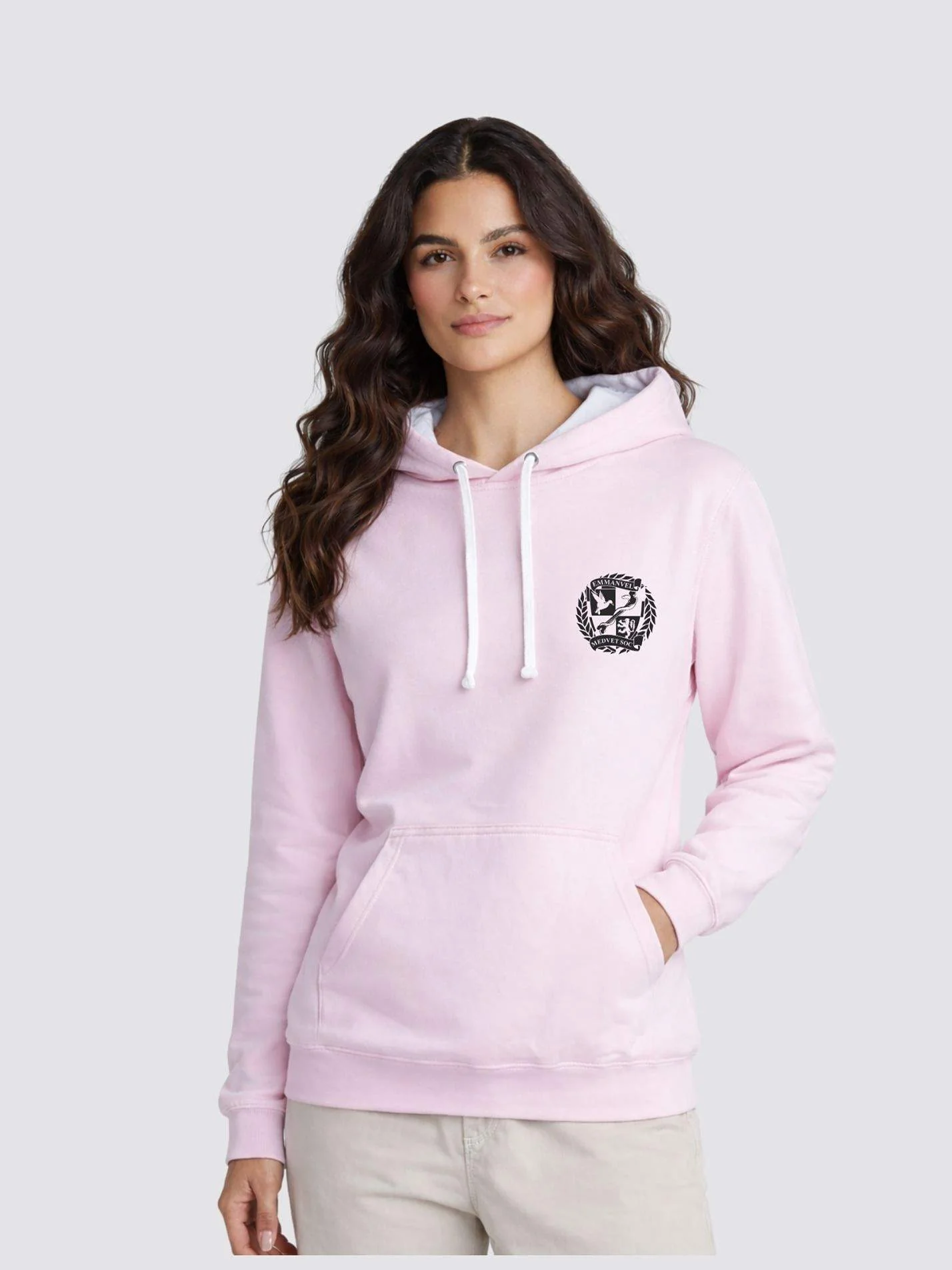 Emmanuel MedVet Society Contrast Hoodie - Image 3
