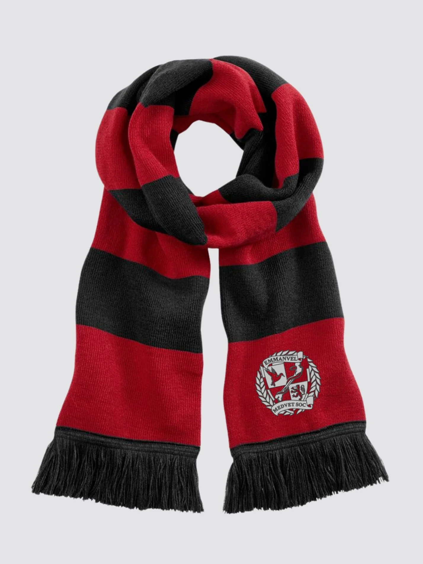 Emmanuel MedVet Society Striped Scarf