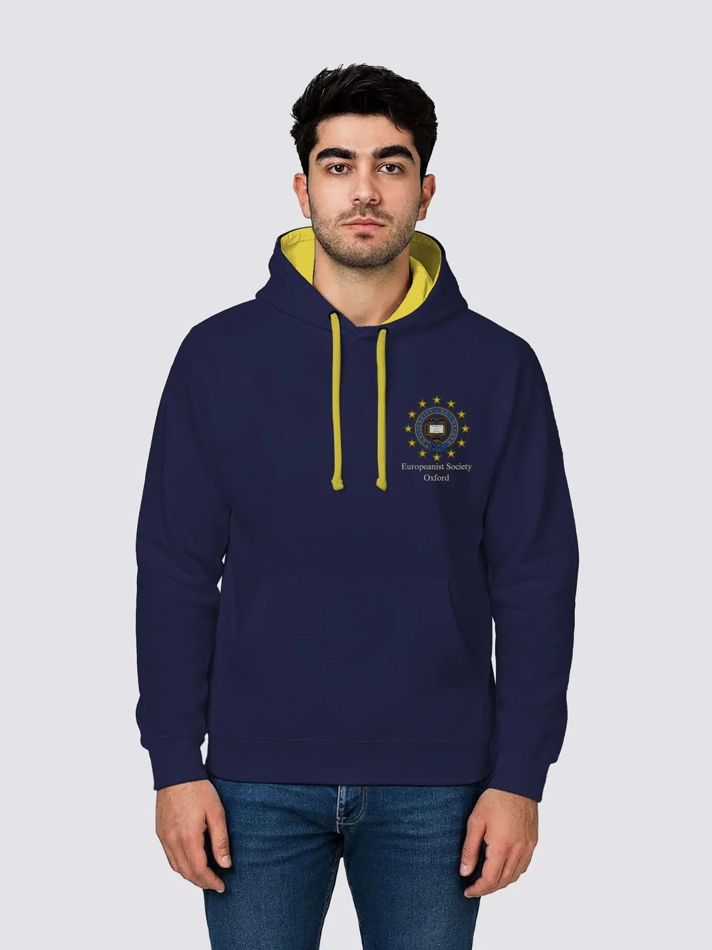 Europeanist Society of Oxford University Contrast Hoodie