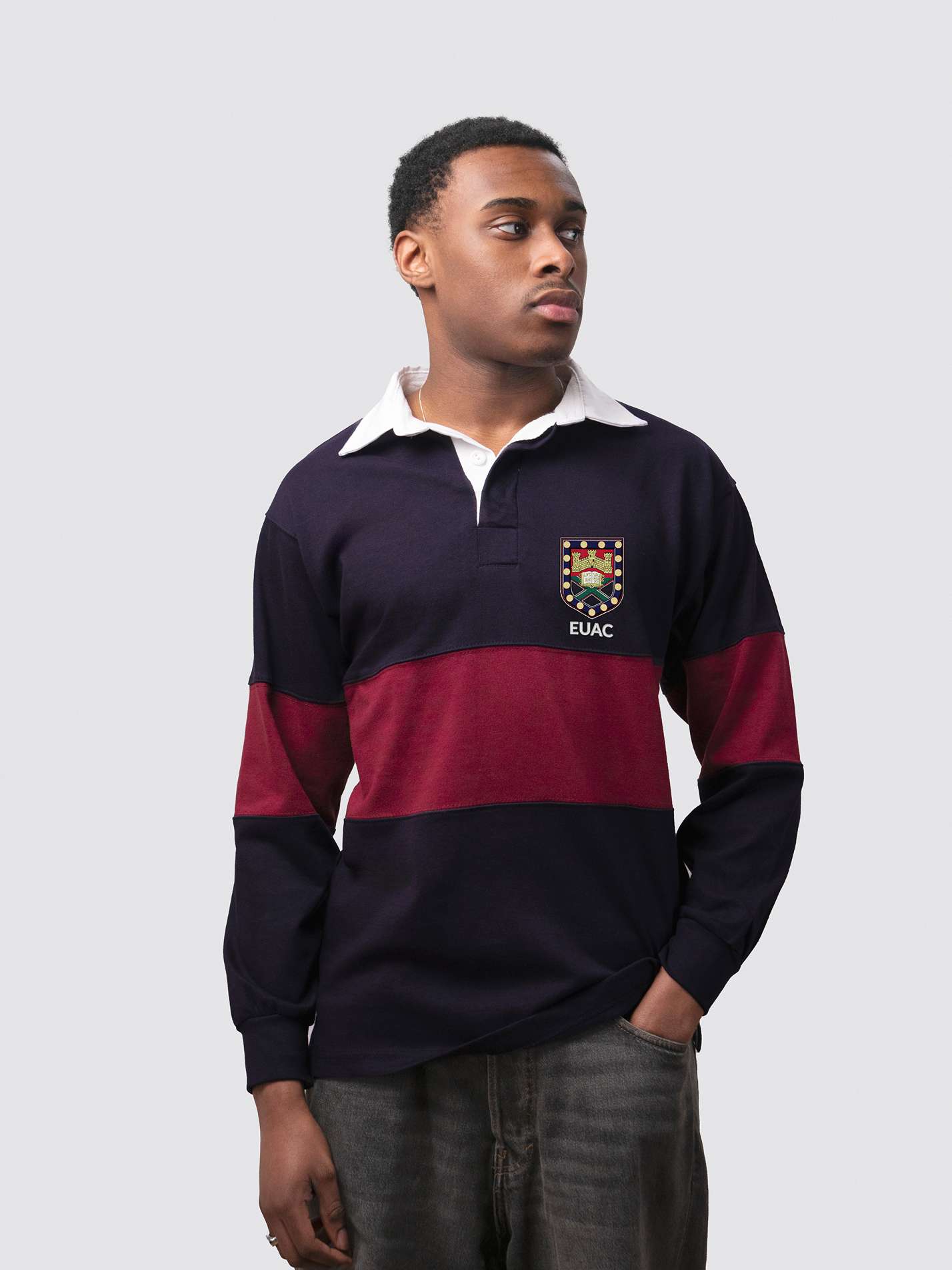 Exeter Athletics Unisex Panelled Rugby Shirt