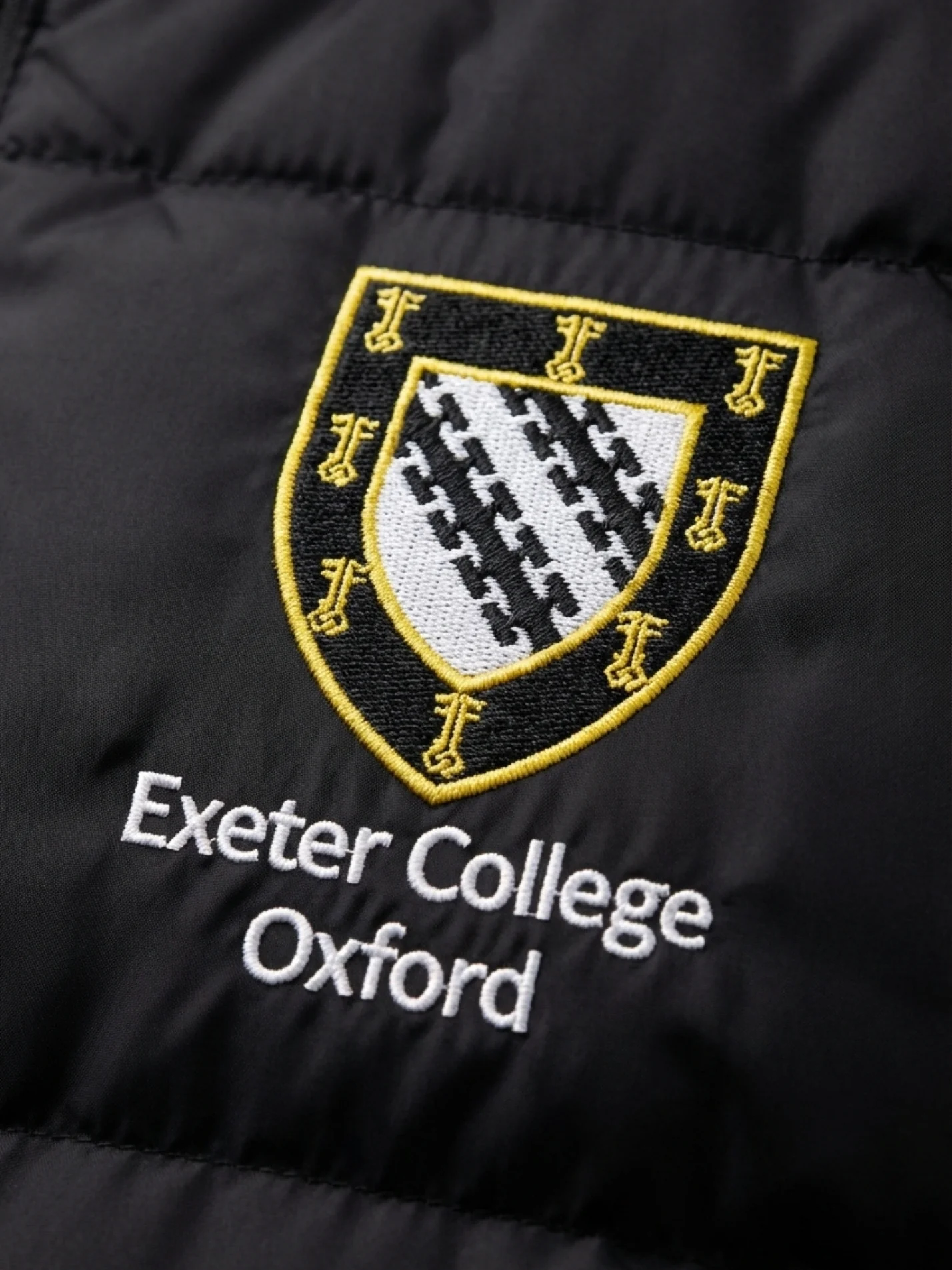 Exeter College Oxford JCR Ladies Puffer Jacket - Image 3