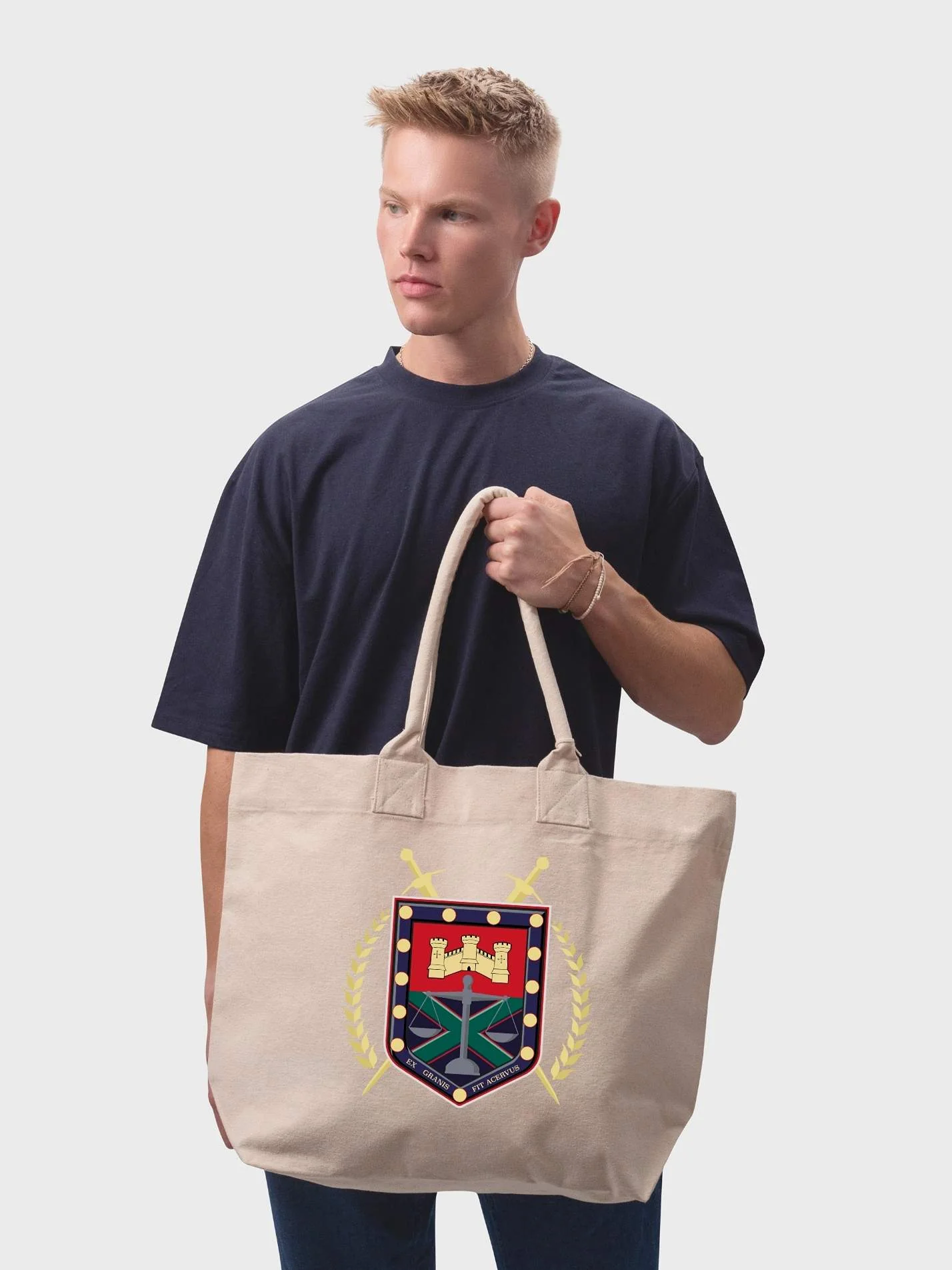 Exeter Law Society Cotton Canvas Printed Shopper Bag