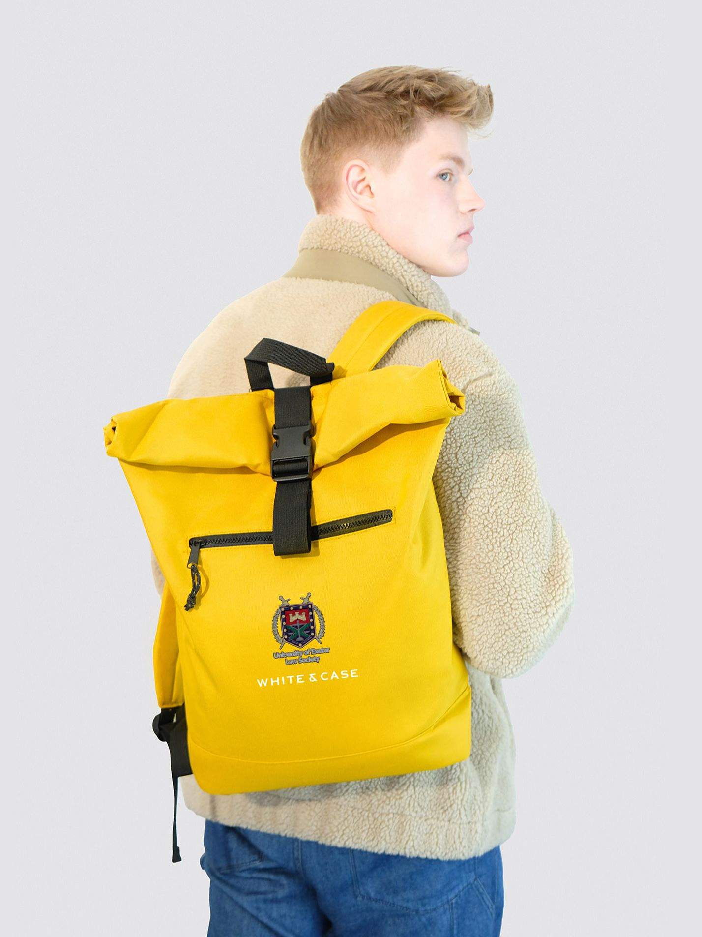 Exeter Law Society Roll Top Backpack - Image 9