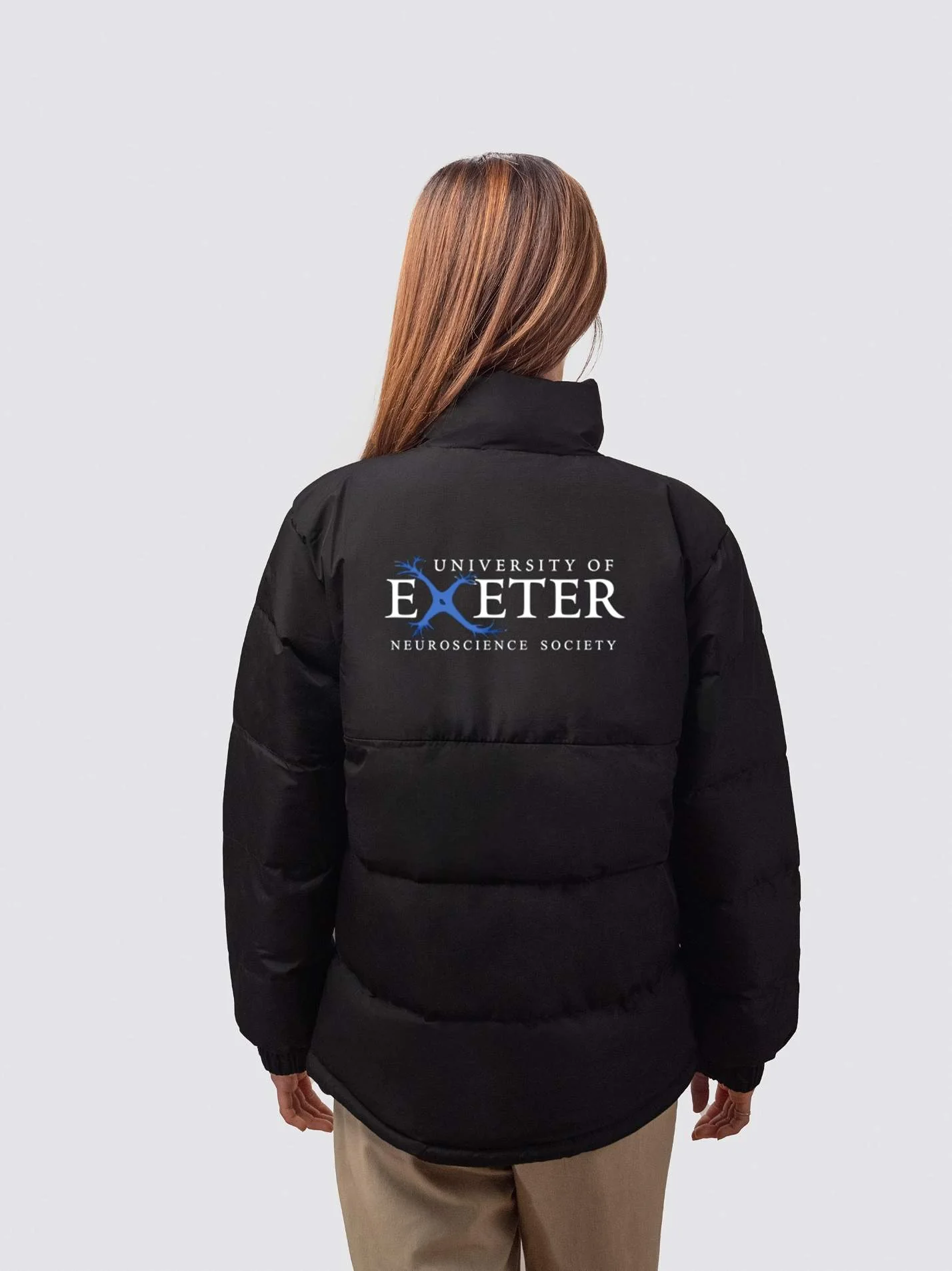 Exeter Neuroscience Ladies Puffer Jacket - Image 2
