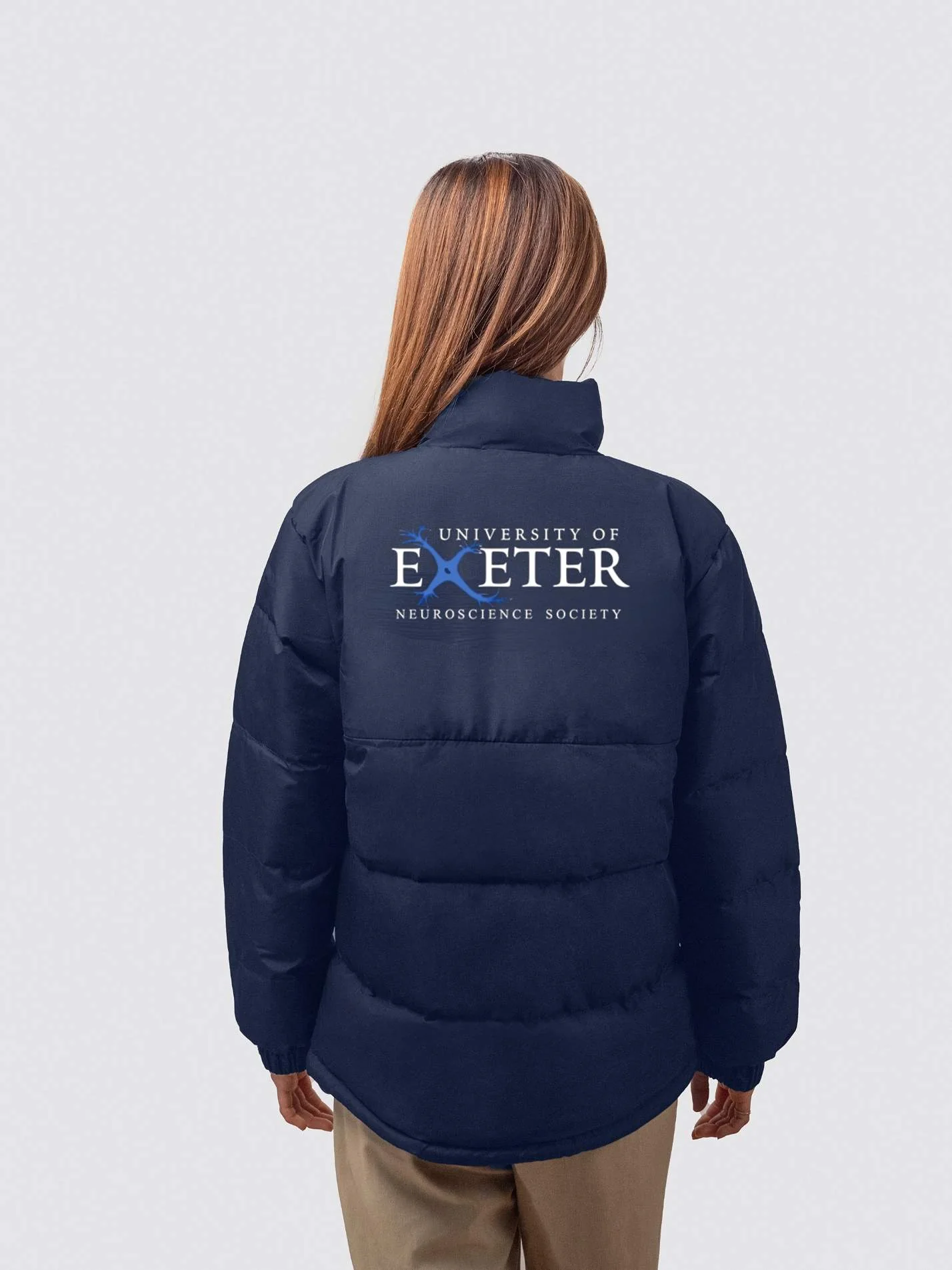 Exeter Neuroscience Ladies Puffer Jacket - Image 4