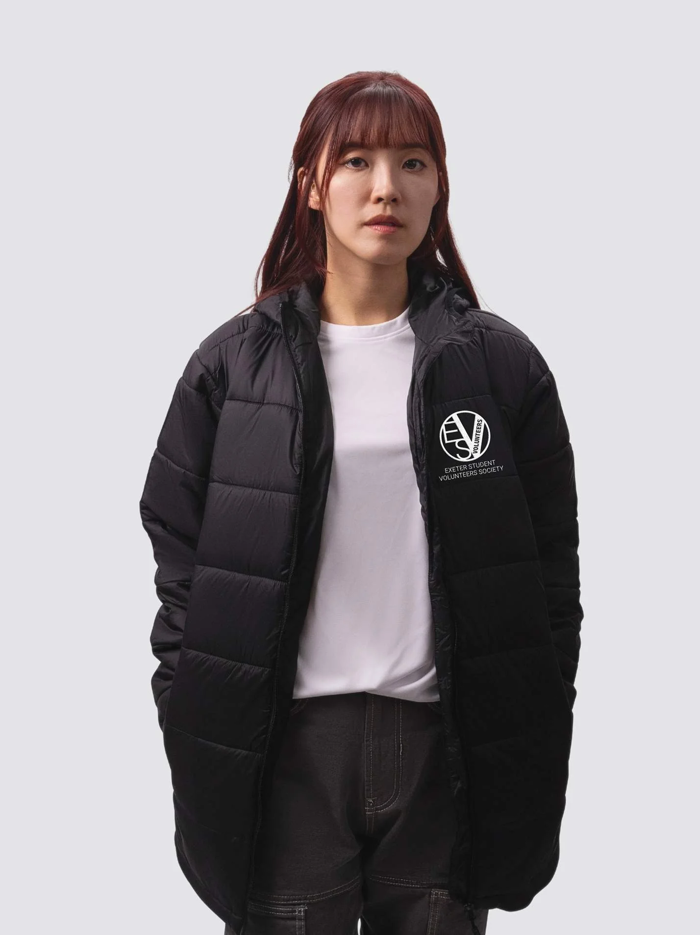 Exeter Student Volunteers Society Sustainable Unisex Hooded Puffer Jacket
