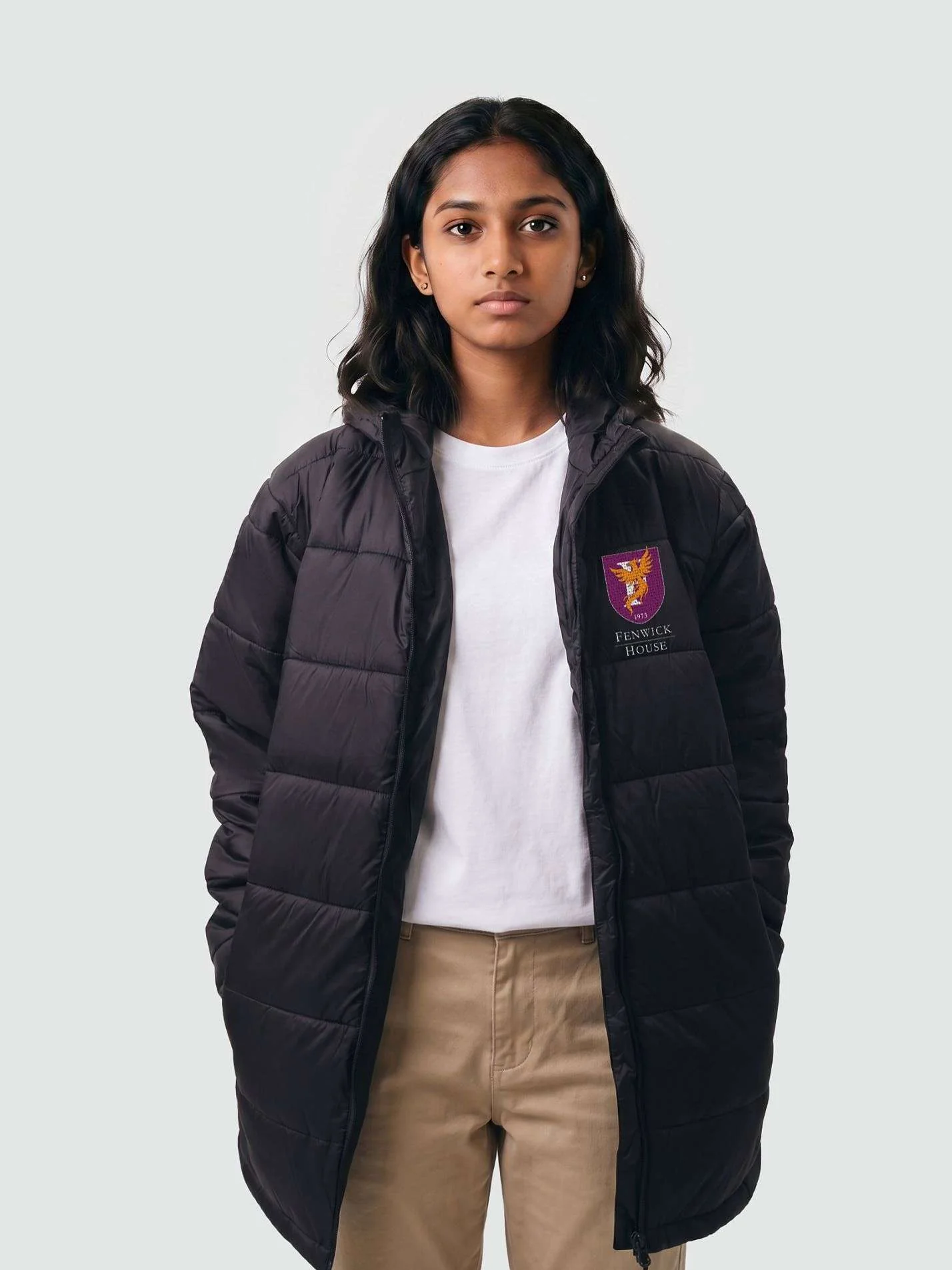 Fenwick House Women's Hooded Puffer Jacket