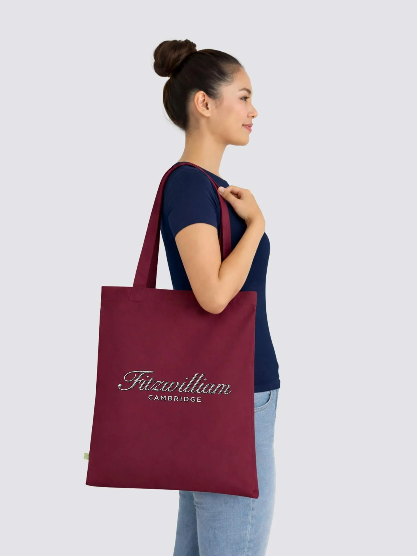 Fitzwilliam College Cambridge MCR Heritage Cotton Tote Bag - Image 2