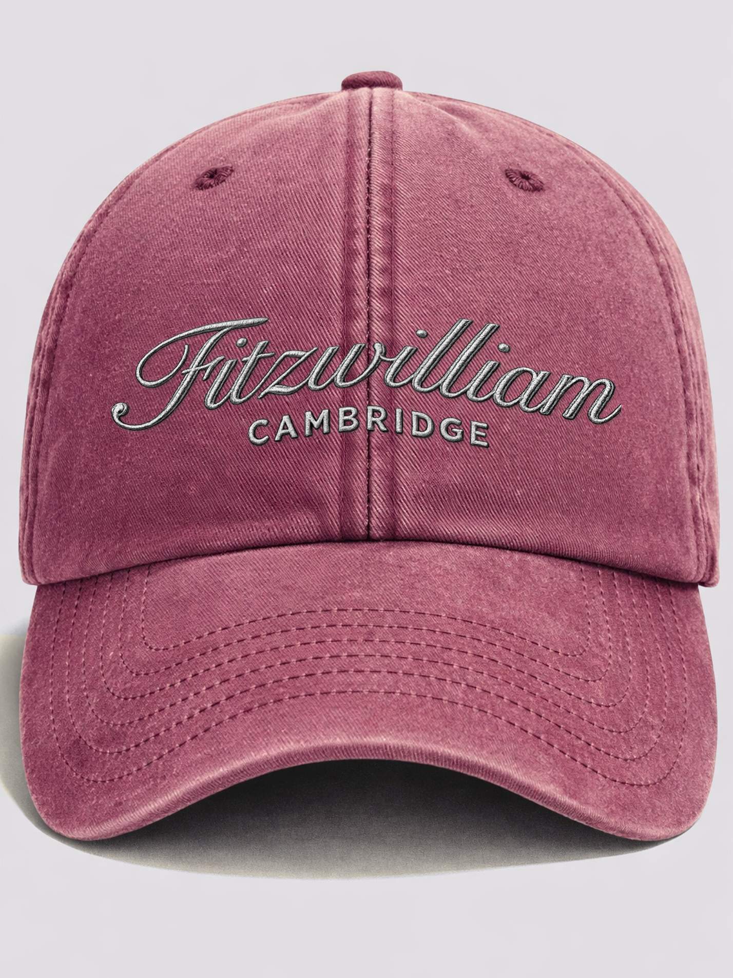 Fitzwilliam College Cambridge MCR Heritage Vintage Cap - Image 4