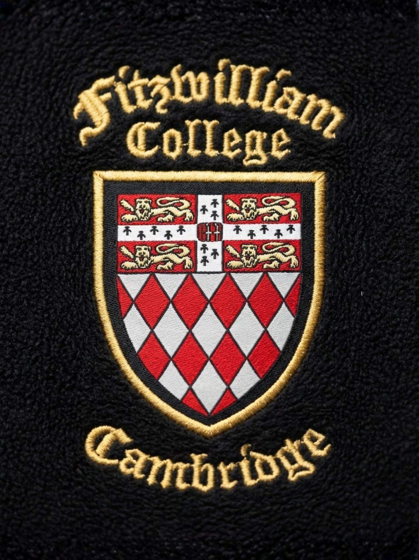 Fitzwilliam College Cambridge MCR Unisex Polar Full Zip Fleece - Image 3