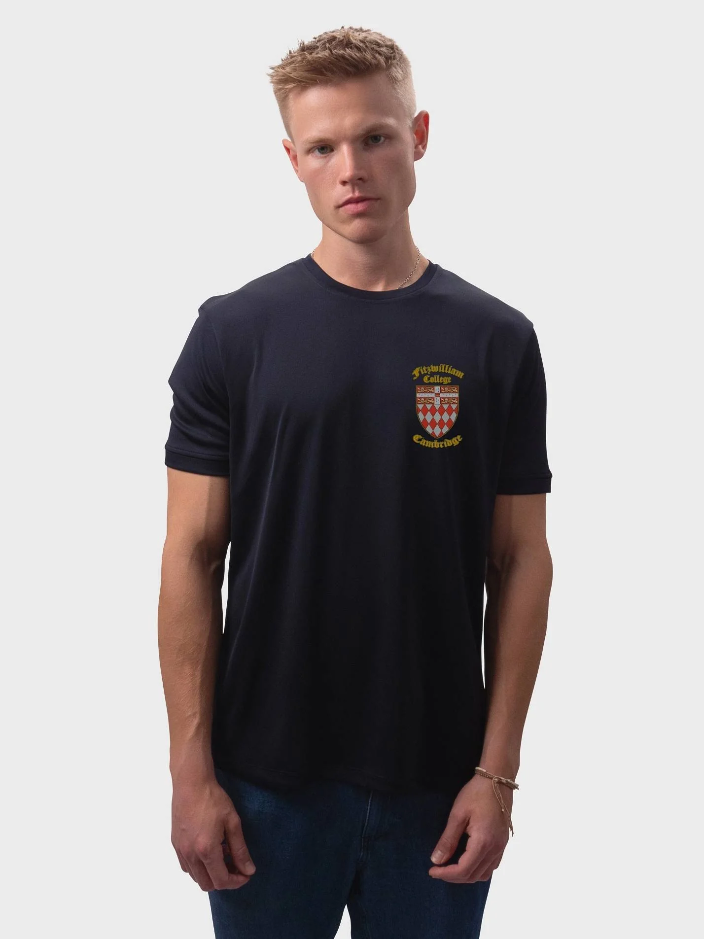 Fitzwilliam College Cambridge MCR Sustainable Men's Performance T-Shirt - Image 5