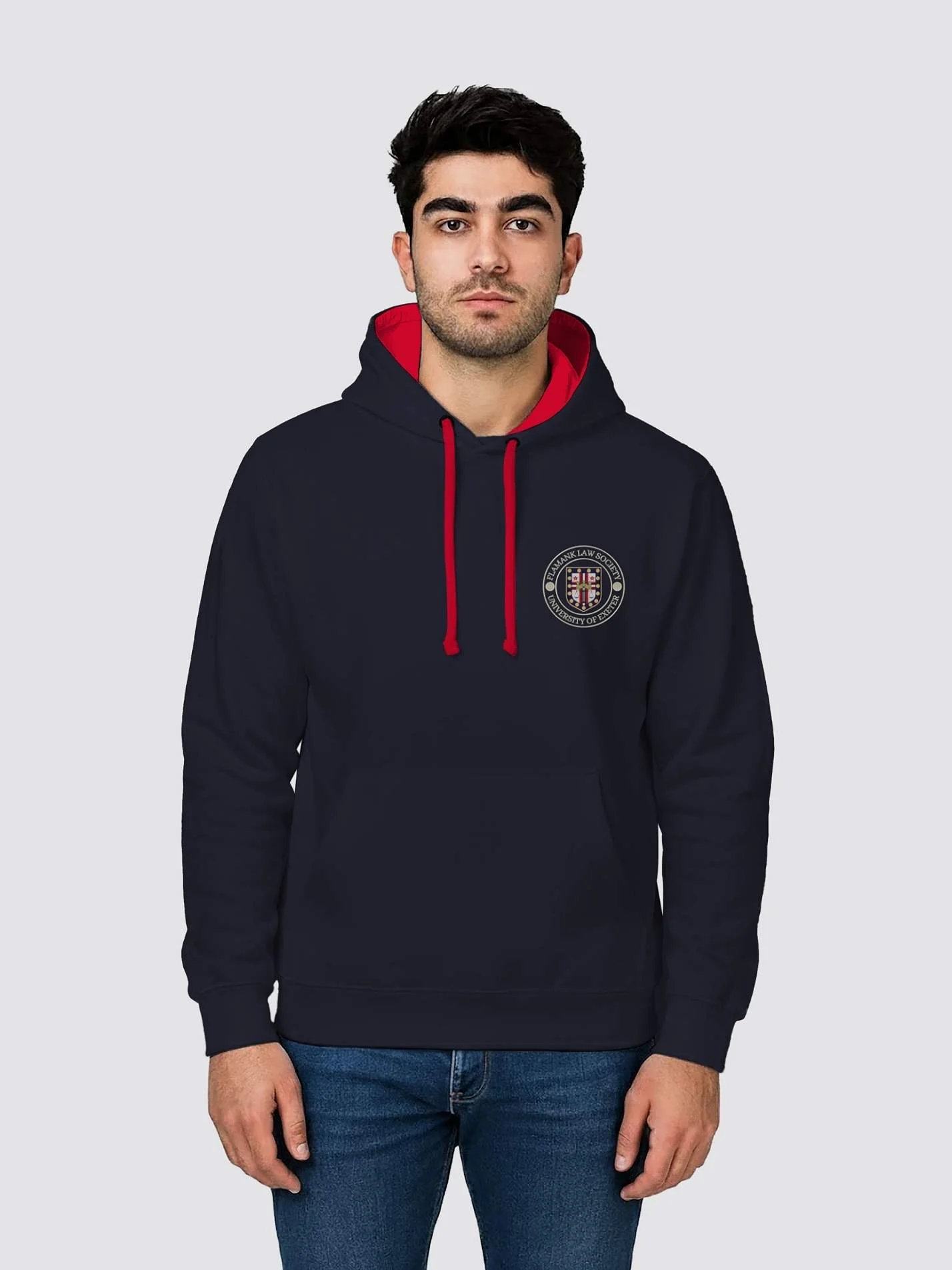 Flamank Law Society Contrast Hoodie