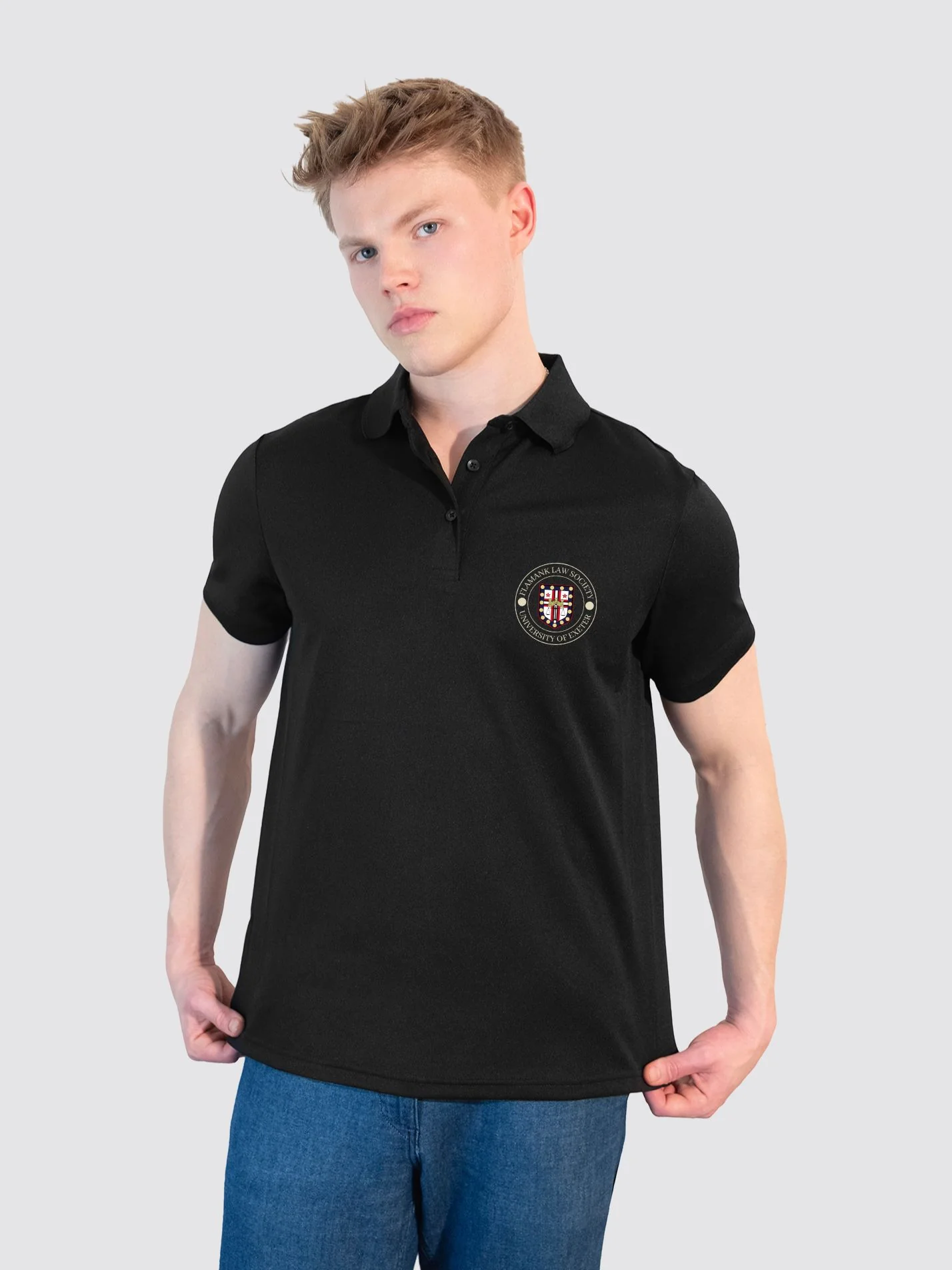 Flamank Law Society Sustainable Men's Polo Shirt