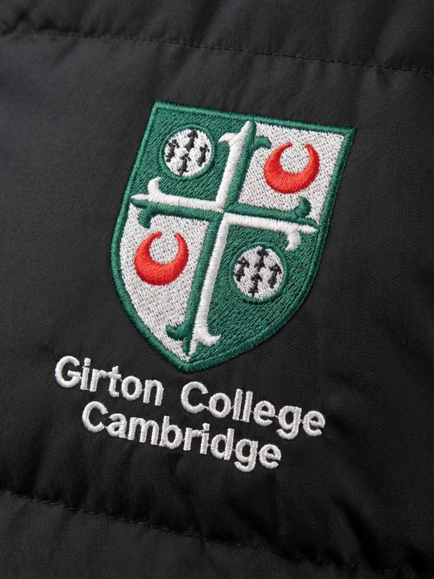 Girton College Cambridge JCR Ladies Puffer Jacket - Image 3