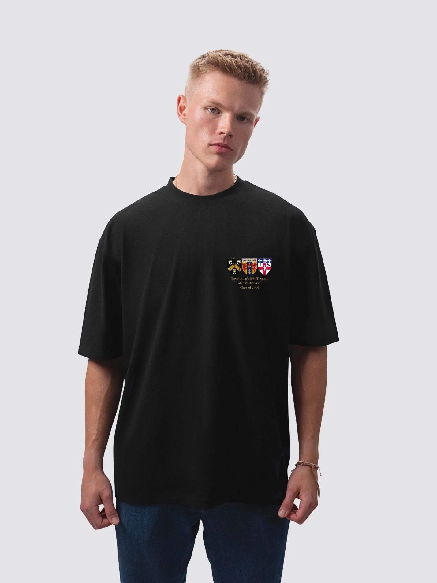 GKT Medical School - Class of 2026 Unisex Heavy Oversized T-Shirt