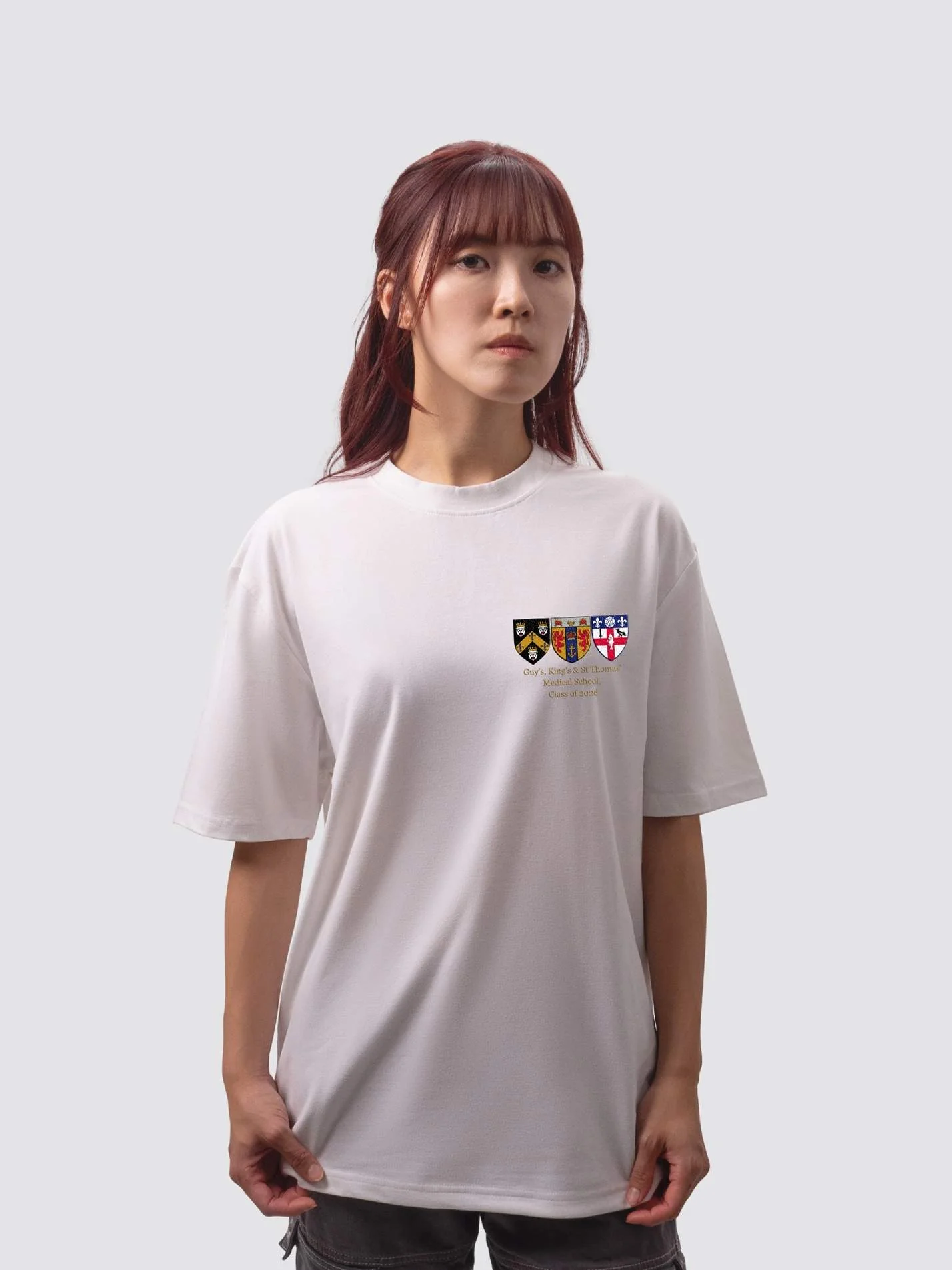 GKT Medical School - Class of 2026 Unisex Heavy Oversized T-Shirt - Image 5