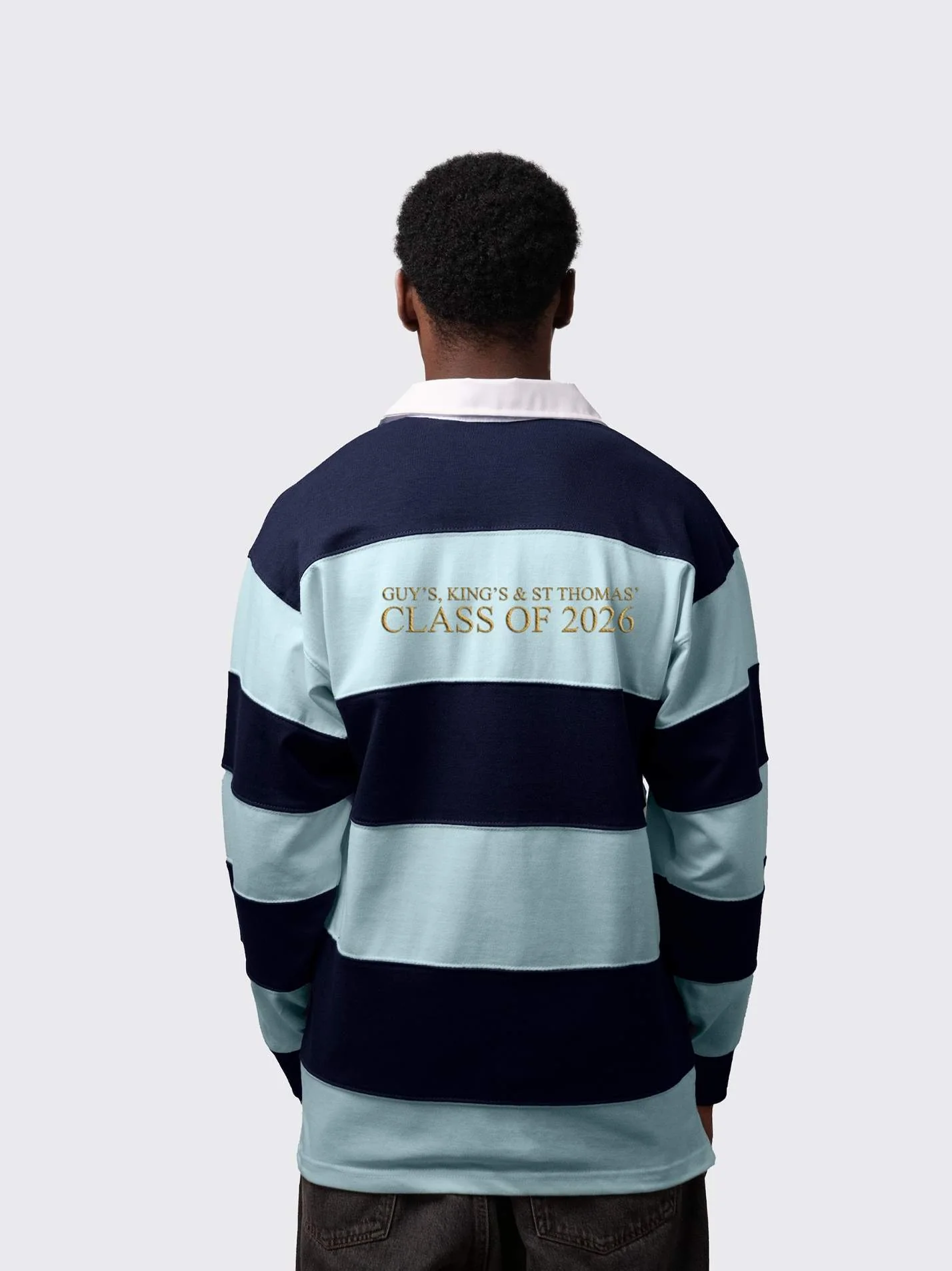 GKT Medical School - Class of 2026 Unisex Striped Rugby Shirt - Image 6