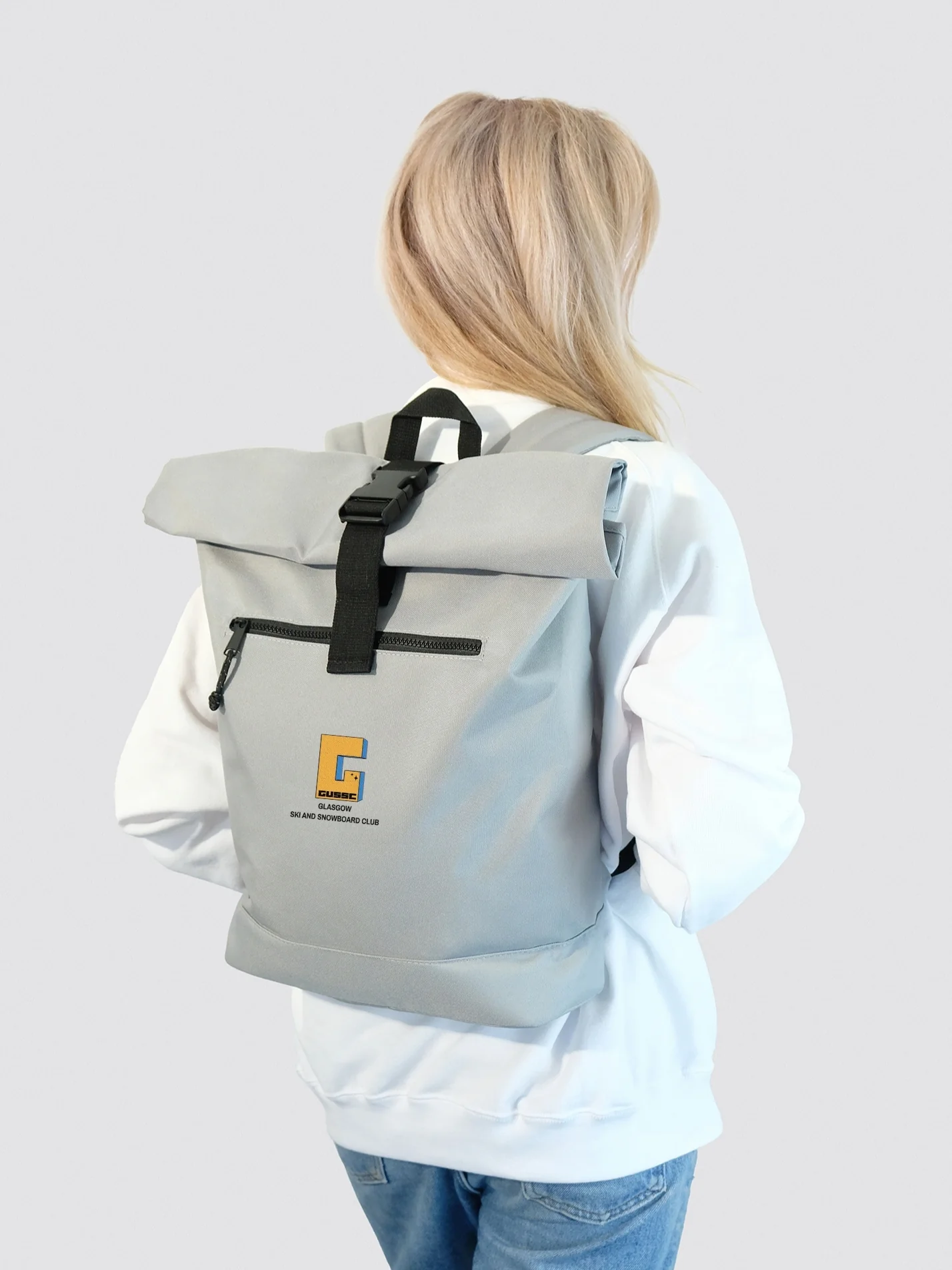 Glasgow Ski and Snowboard Club Roll Top Backpack