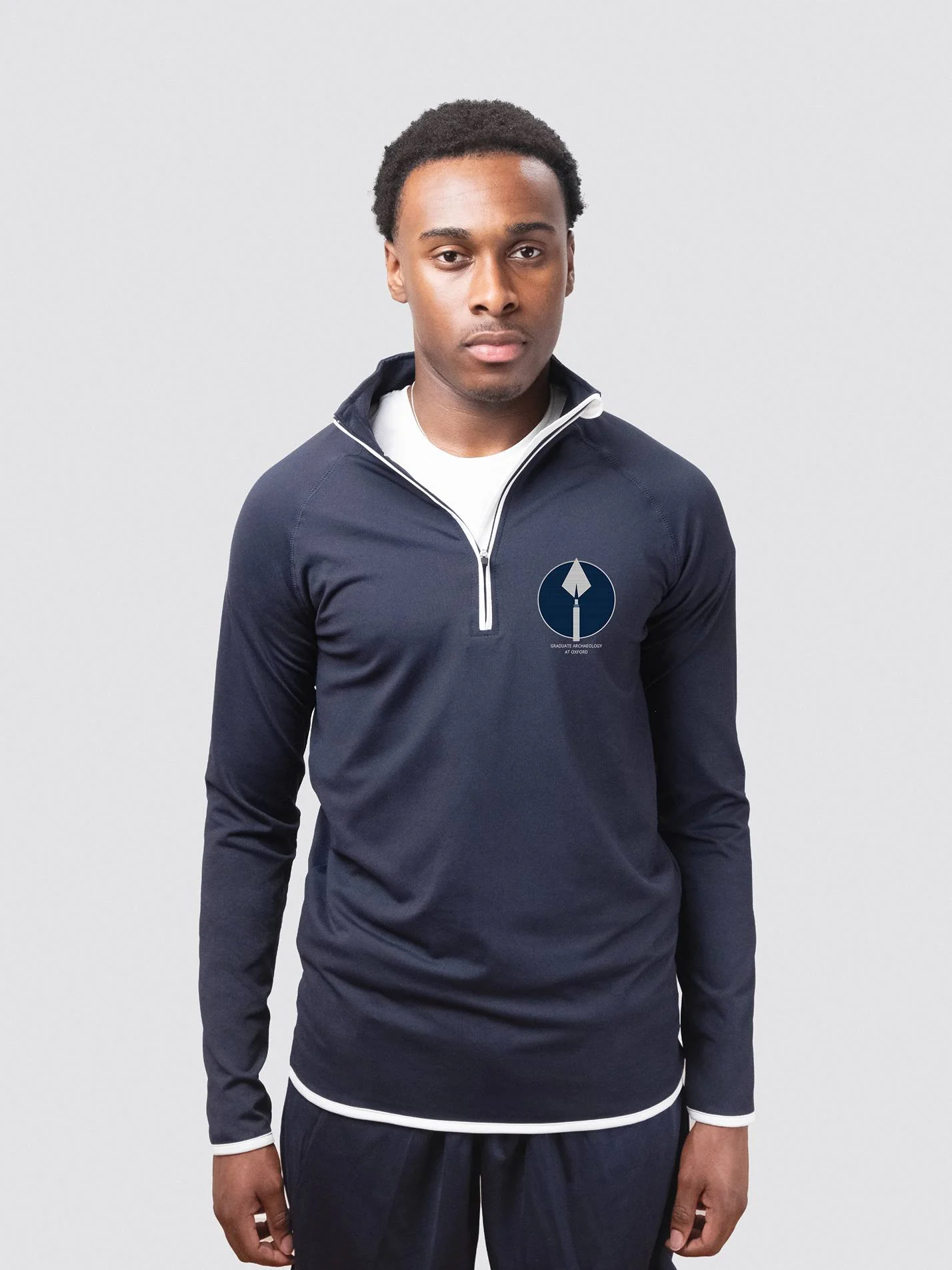 Graduate Archaeology at Oxford Men's Performance 1/4 Zip Sweatshirt