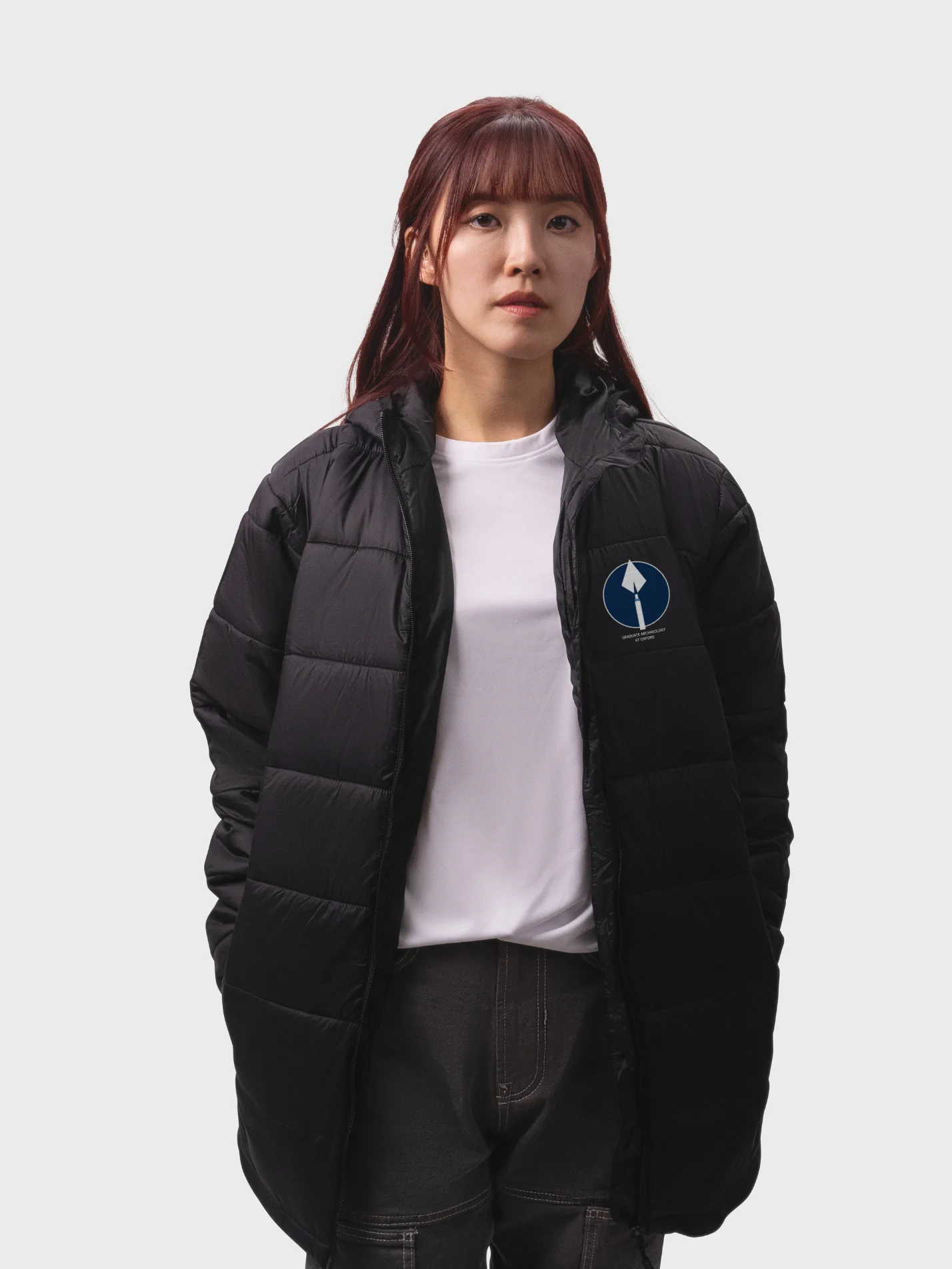 Graduate Archaeology at Oxford Sustainable Unisex Hooded Puffer Jacket