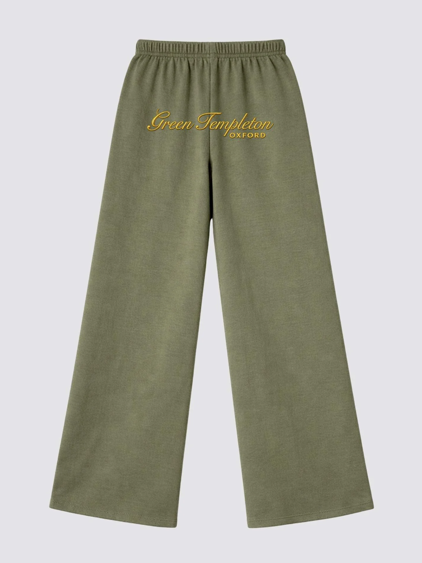 Green Templeton College Oxford Heritage Ladies Wide Leg Jogger - Image 8