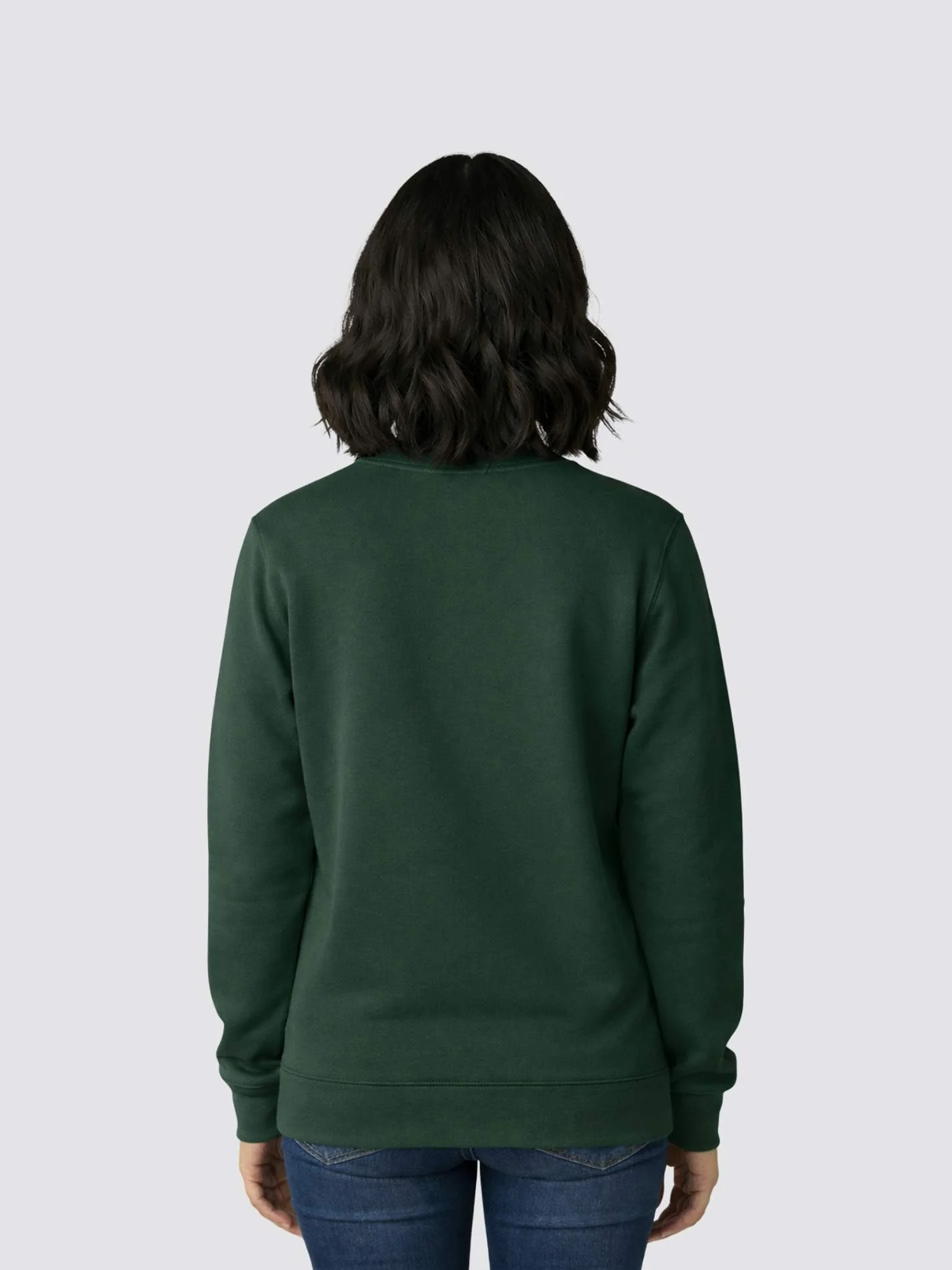Green Templeton College Oxford Heritage Unisex Crewneck Sweatshirt - Image 5