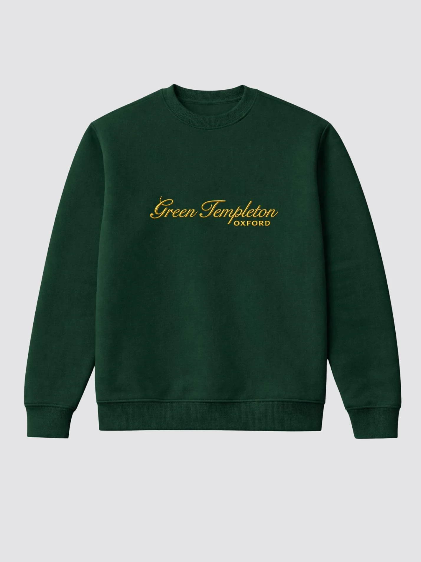 Green Templeton College Oxford Heritage Unisex Crewneck Sweatshirt - Image 9
