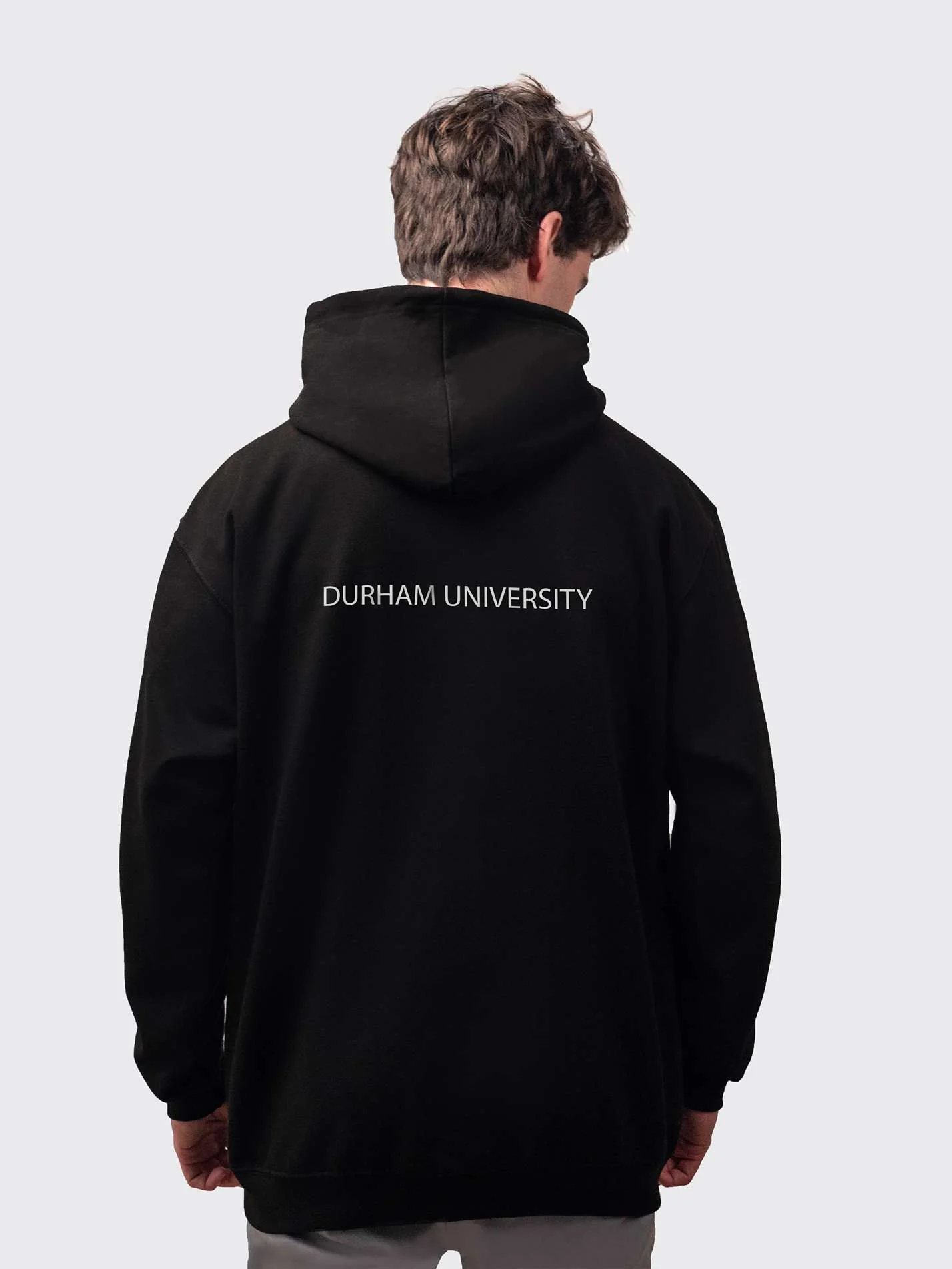 Grey College Durham Unisex Hoodie - Image 4