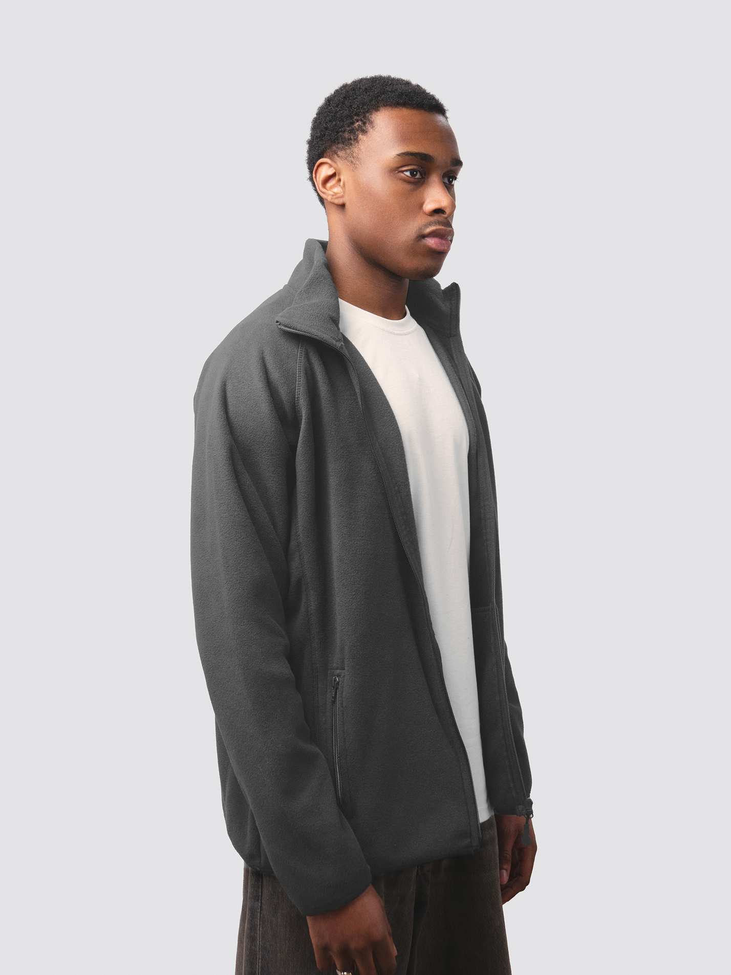Halifax College York Sustainable Unisex Full Zip Fleece - Image 4