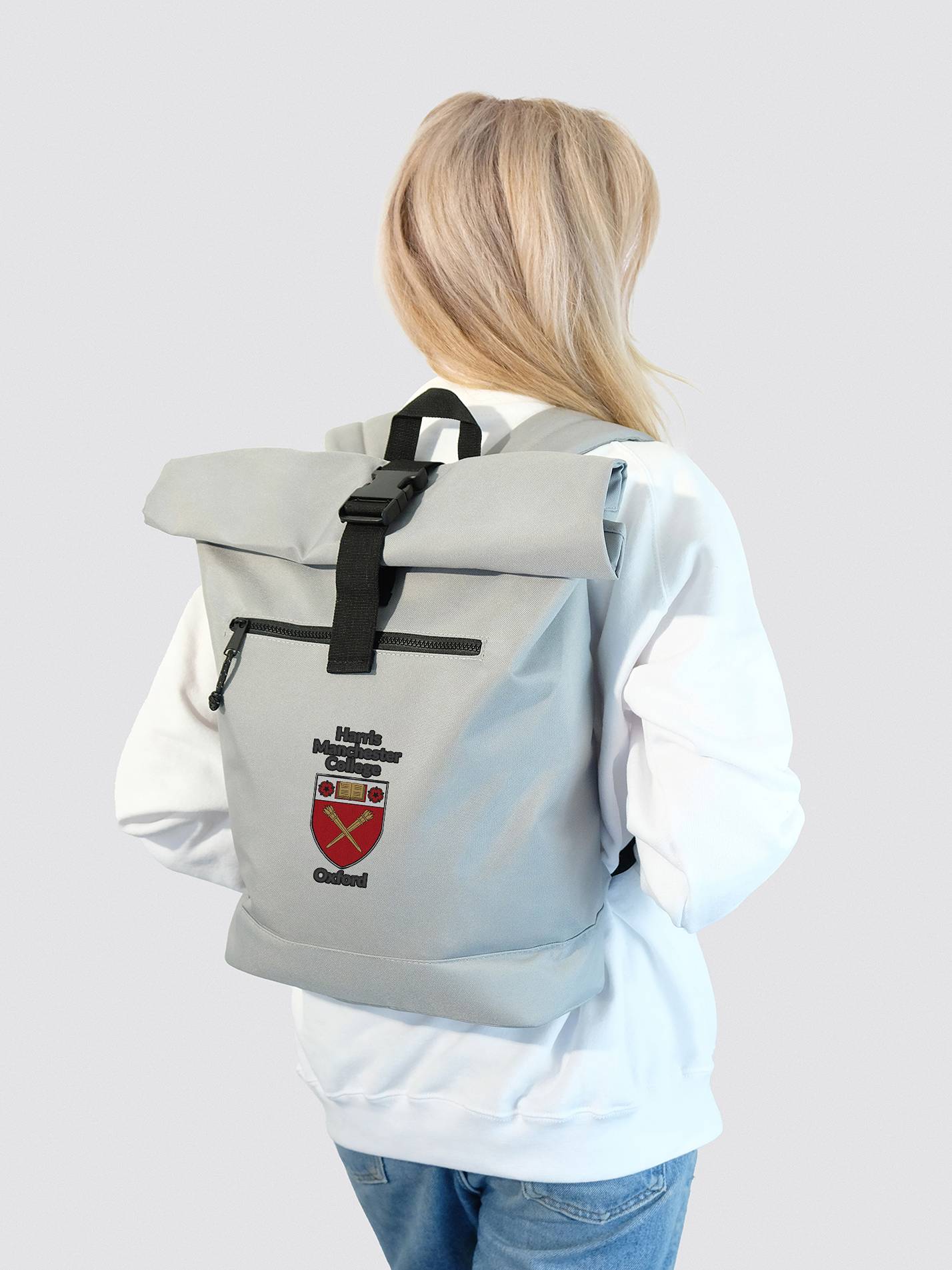 Harris Manchester Oxford Roll Top Backpack