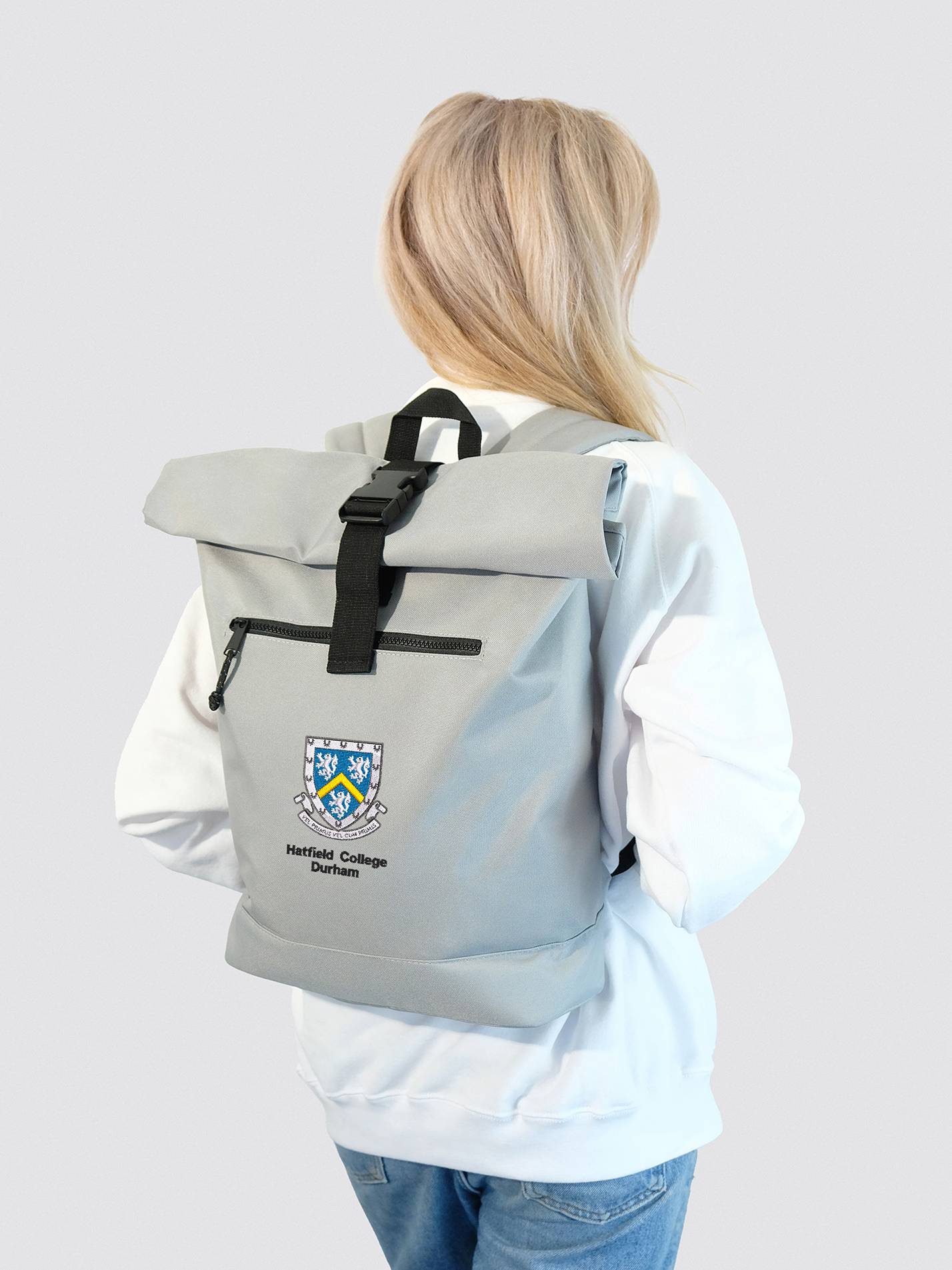 Hatfield College Durham MCR Roll Top Backpack