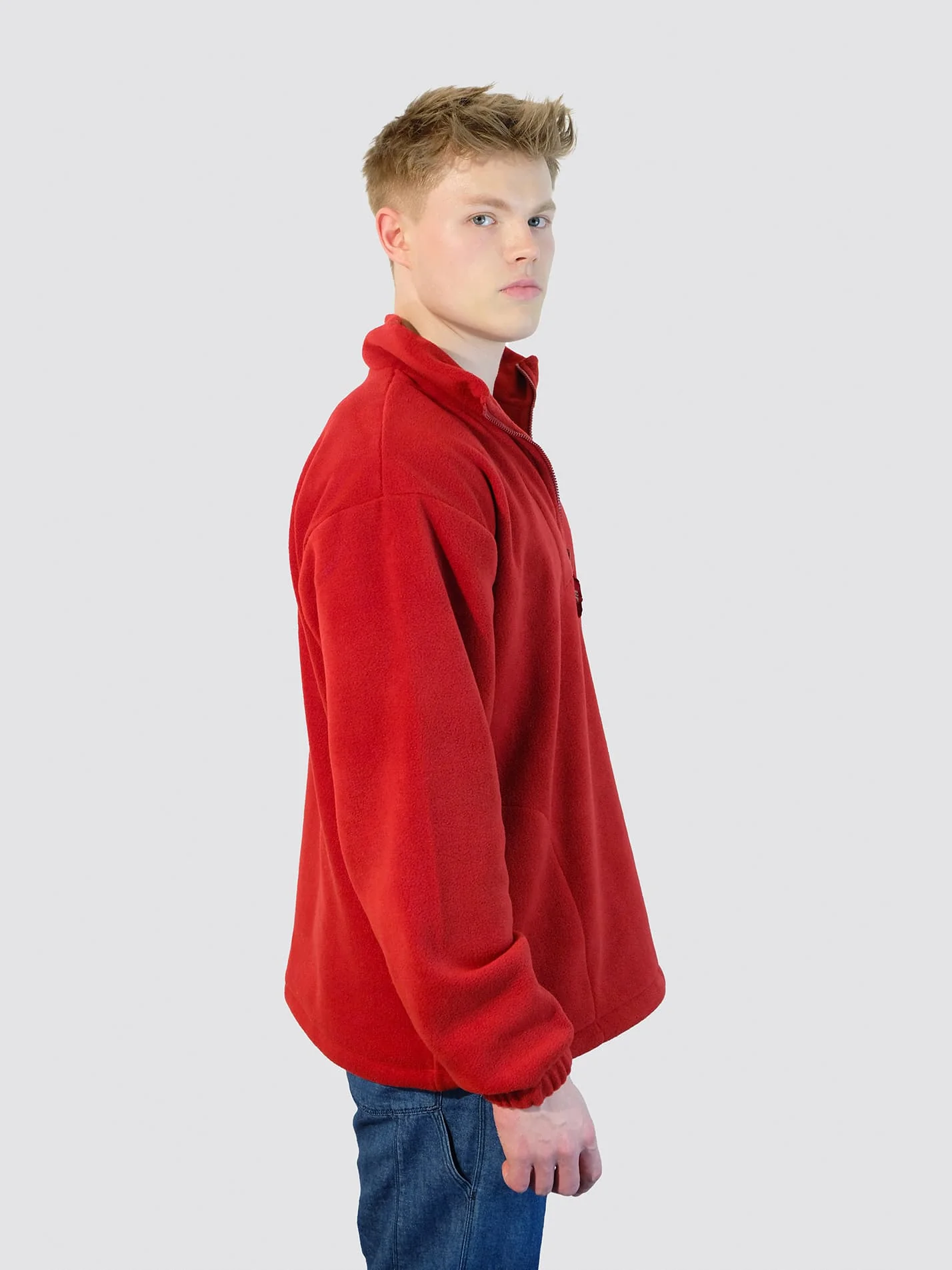 Newnham College Boat Club Unisex 1/4 Zip Fleece - Image 6