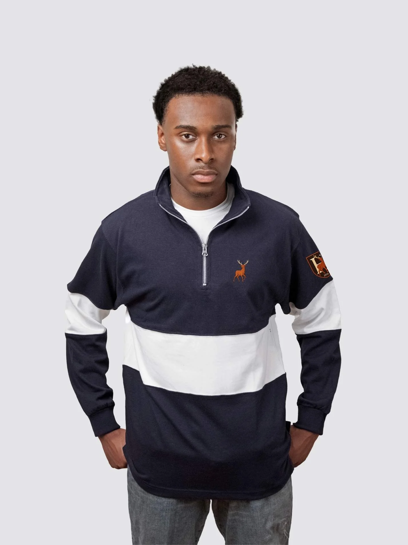 Head’s Unisex Panelled 1/4 Zip Sweatshirt