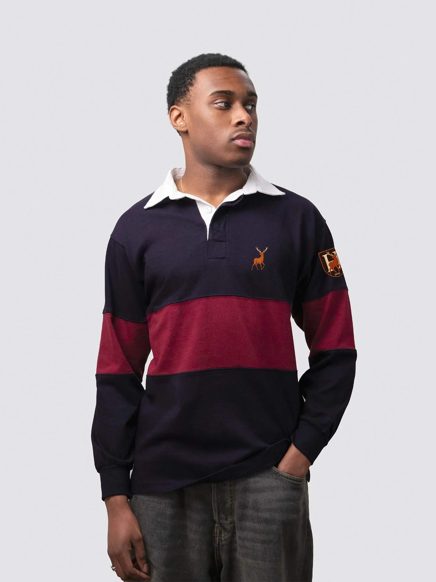 Head’s Unisex Panelled Rugby Shirt