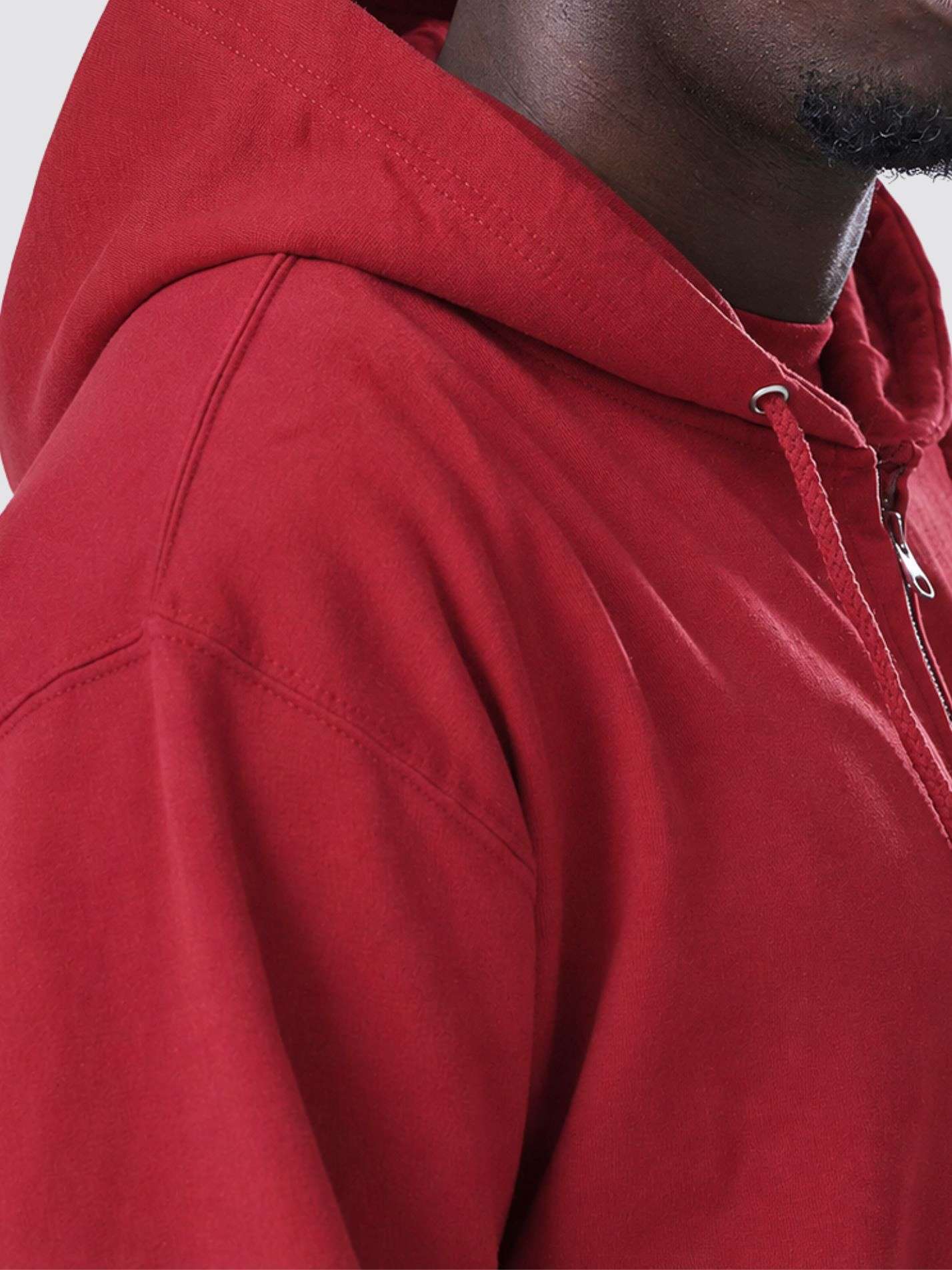 Downing College Cambridge JCR Zip-Up Unisex Hoodie - Image 9