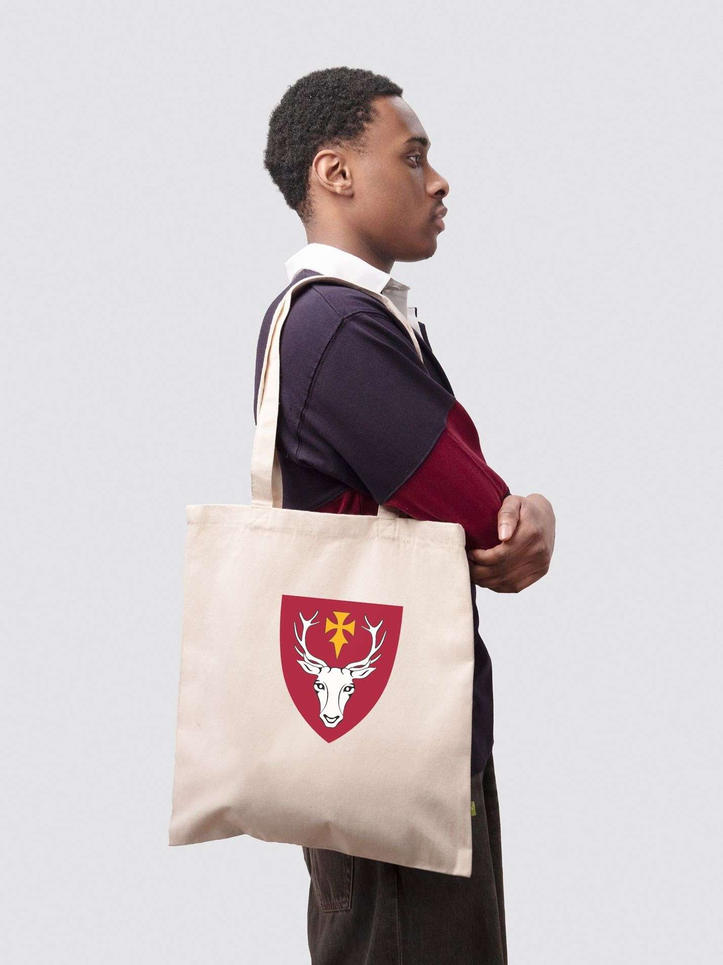 Hertford College Oxford MCR Organic Cotton Printed Tote Bag