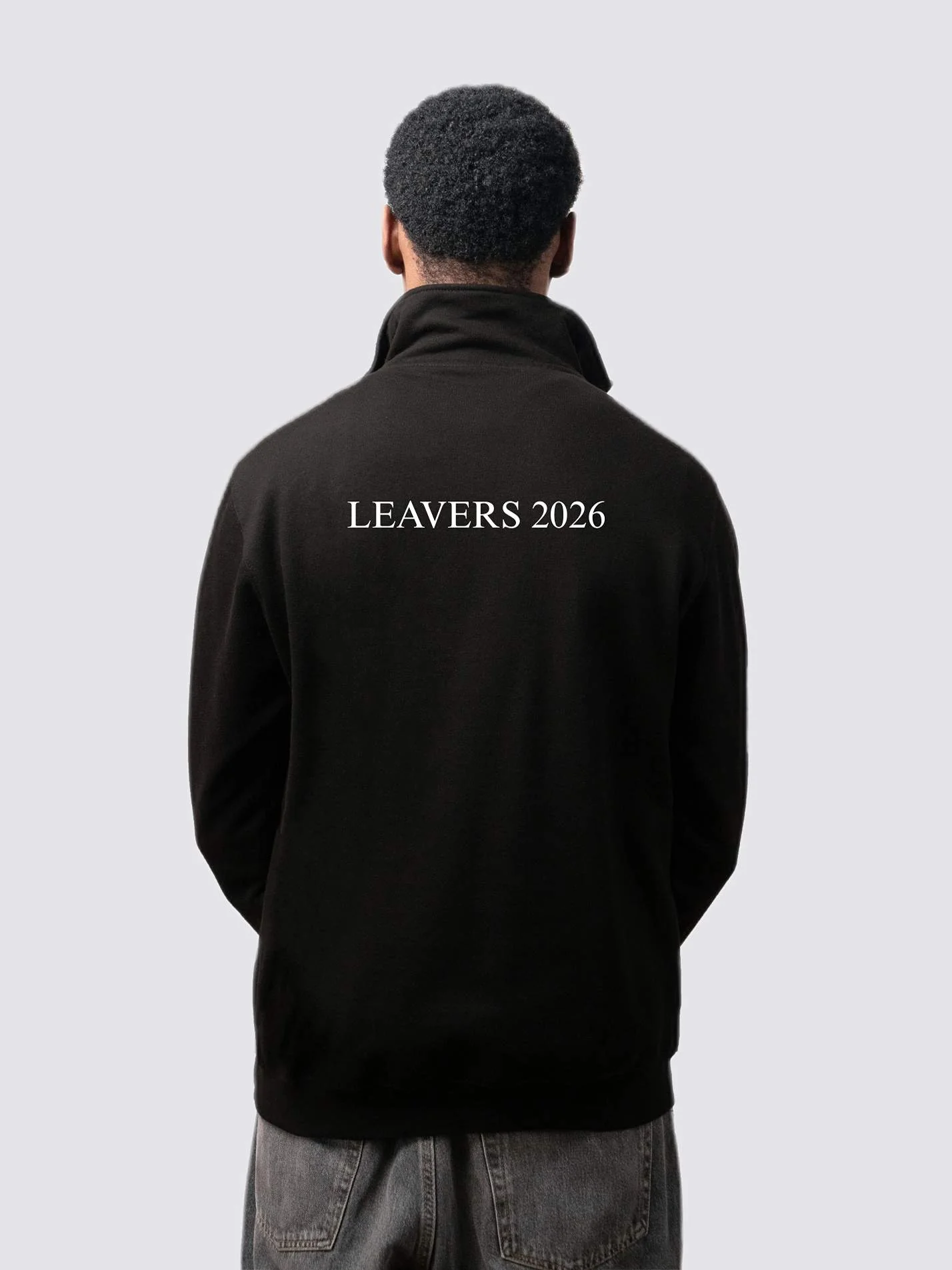 Hertford College Oxford MCR Unisex 1/4 Zip Sweatshirt - Image 4