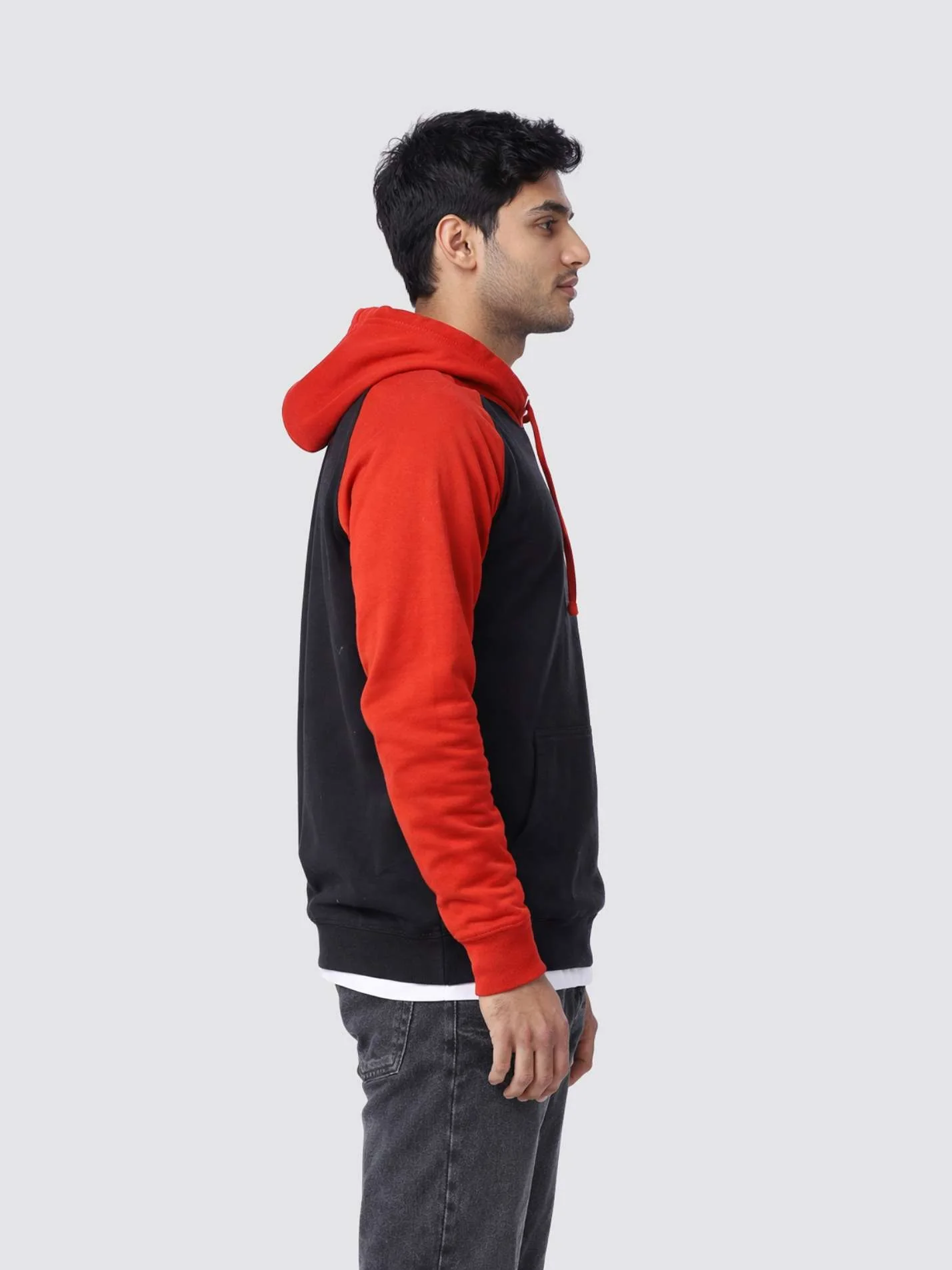 Hertford Fear the Deer Collection Baseball Hoodie - Image 3