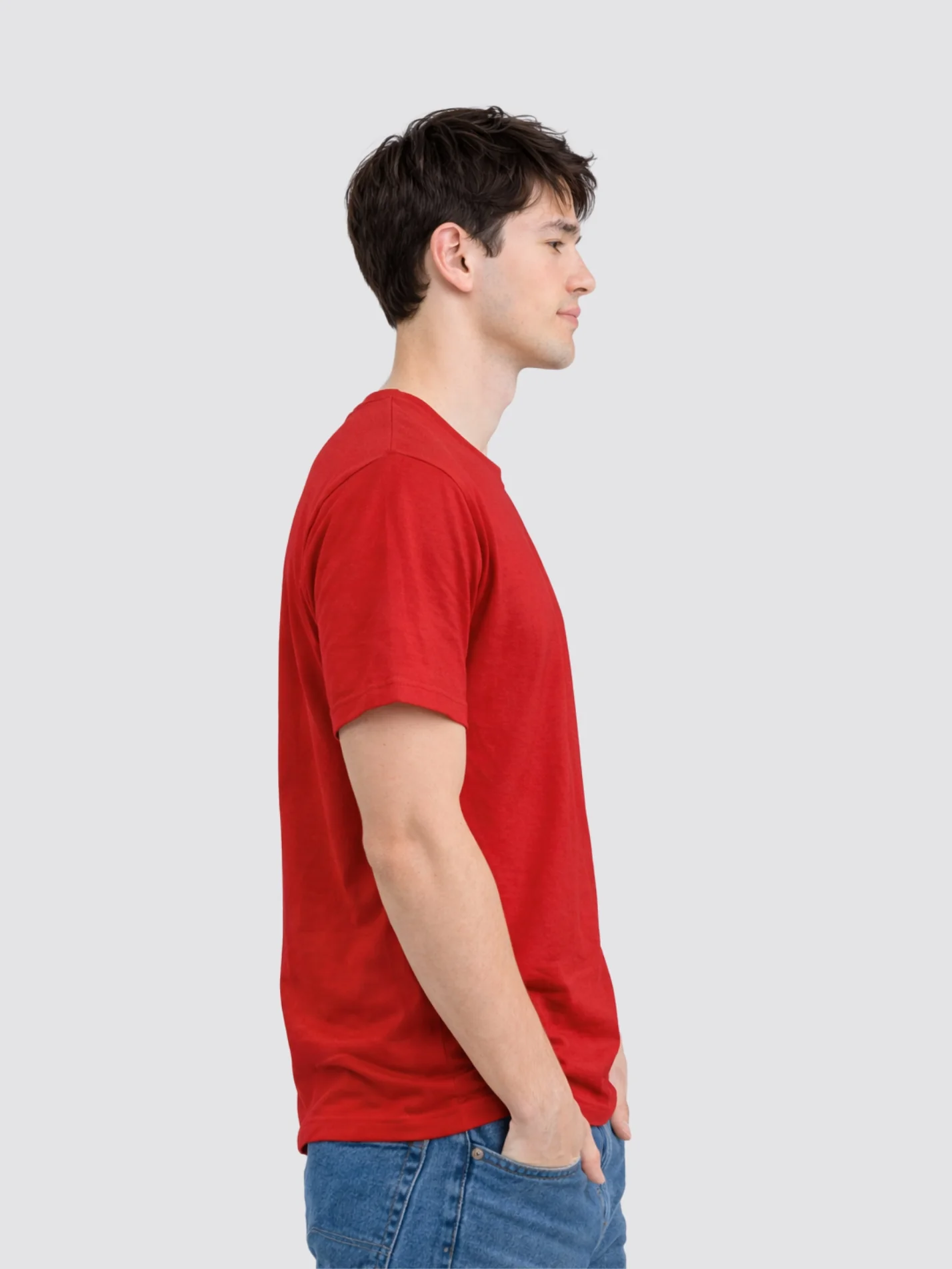 Hertford Fear the Deer Collection Printed Unisex Organic Cotton T-Shirt - Image 5