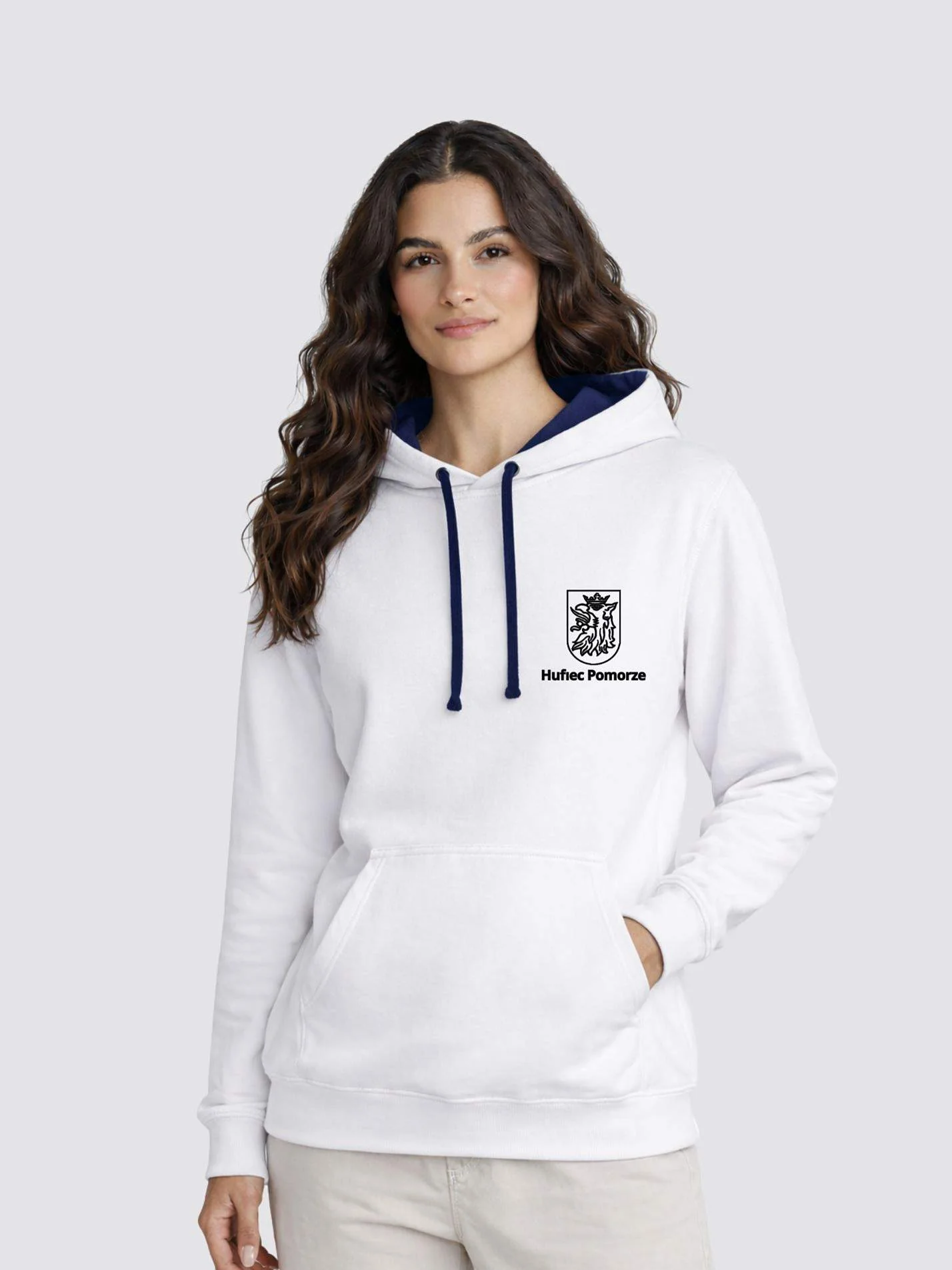 Hufiec Pomorze Contrast Hoodie - Image 5