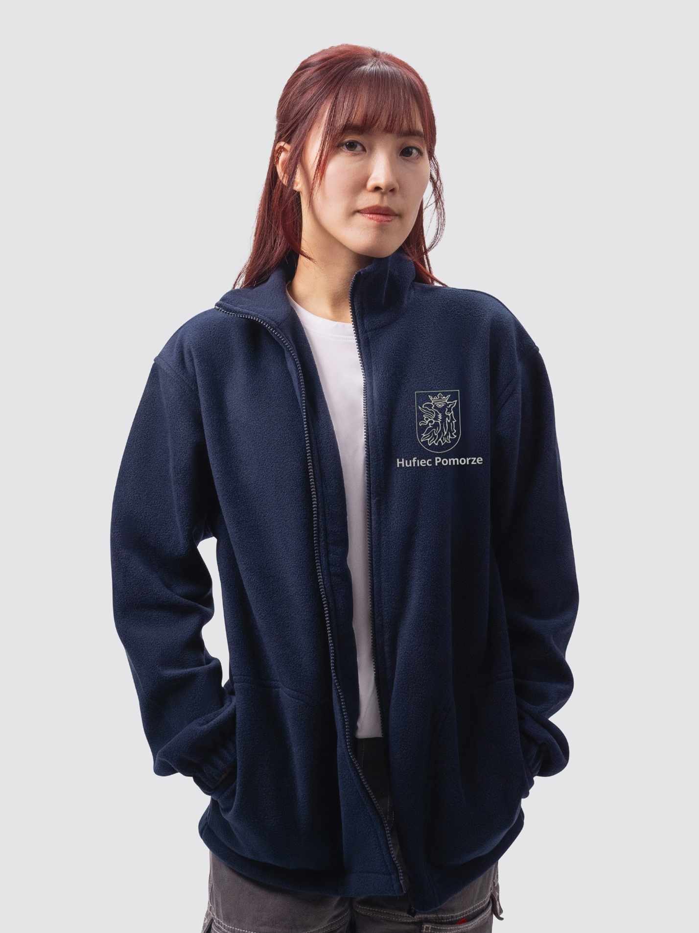 Hufiec Pomorze Unisex Polar Full Zip Fleece - Image 5