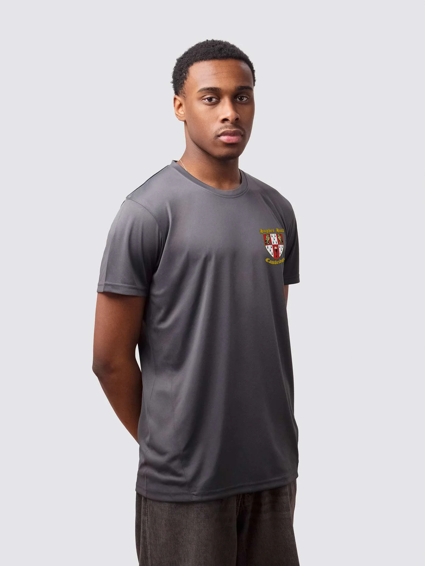 Hughes Hall Cambridge JCR Sustainable Men's Performance T-Shirt - Image 2