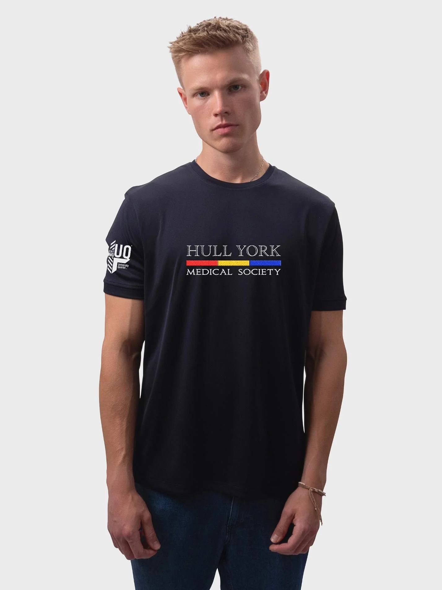 Hull York MedSoc Sustainable Men's Performance T-Shirt - Image 4