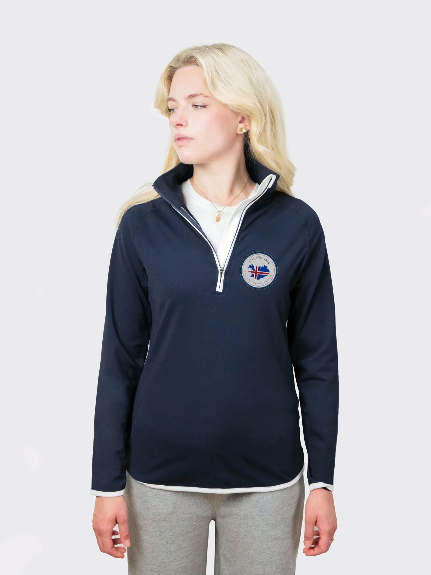 Iceland 2025 Ladies Performance 1/4 Zip Sweatshirt